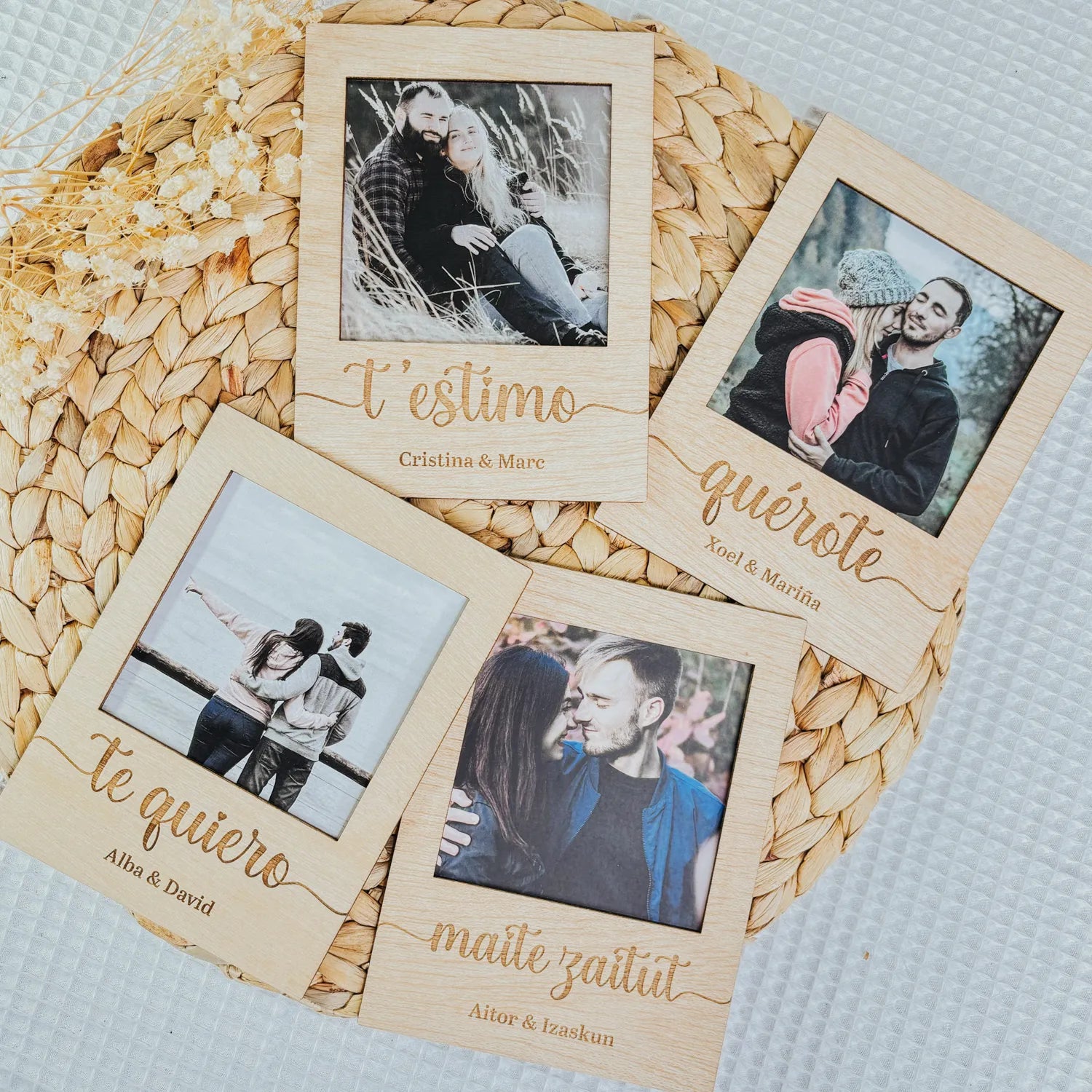 Portafotos Vintage “Te Quiero”