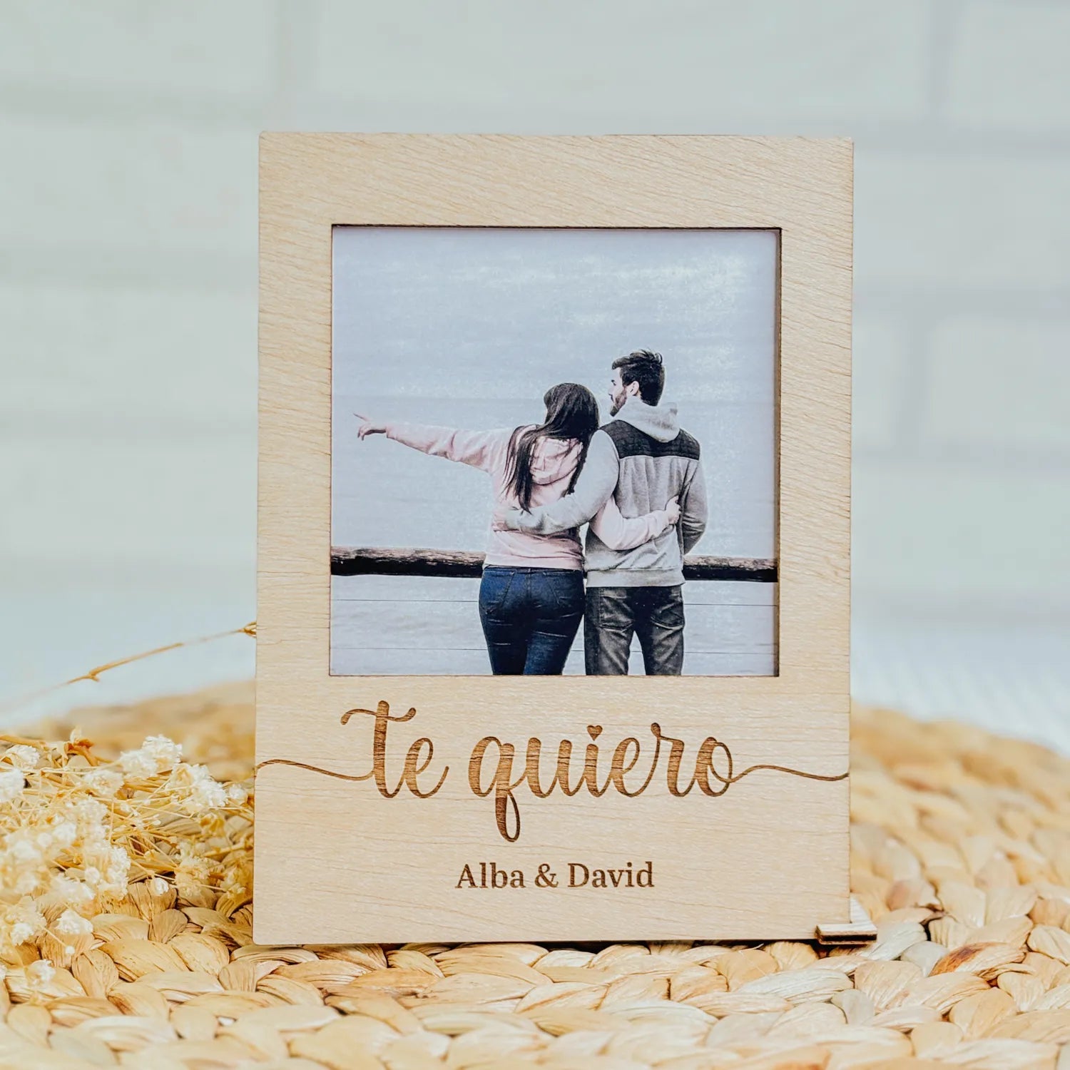 Portafotos Vintage “Te Quiero”