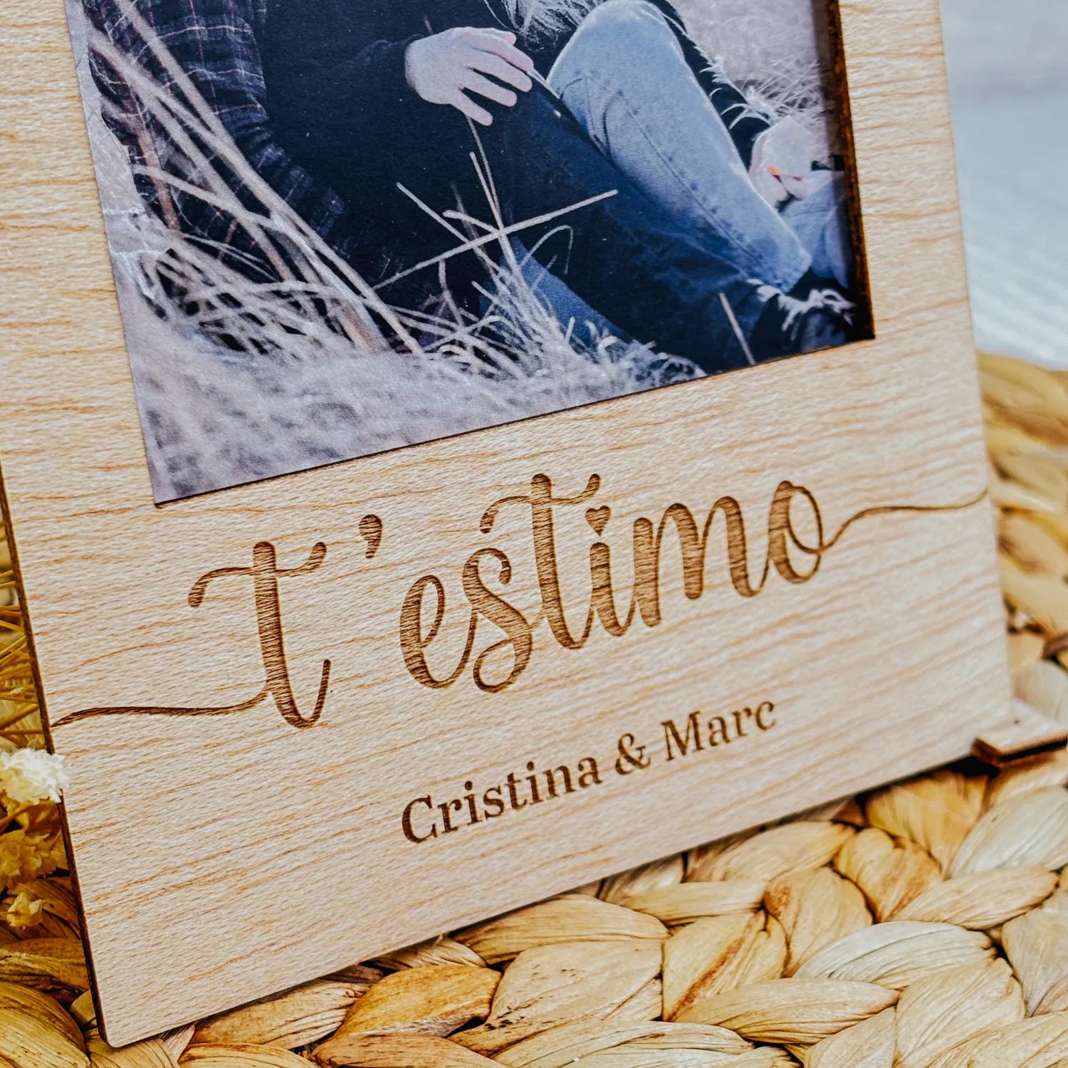 Portafotos Vintage “Te Quiero”