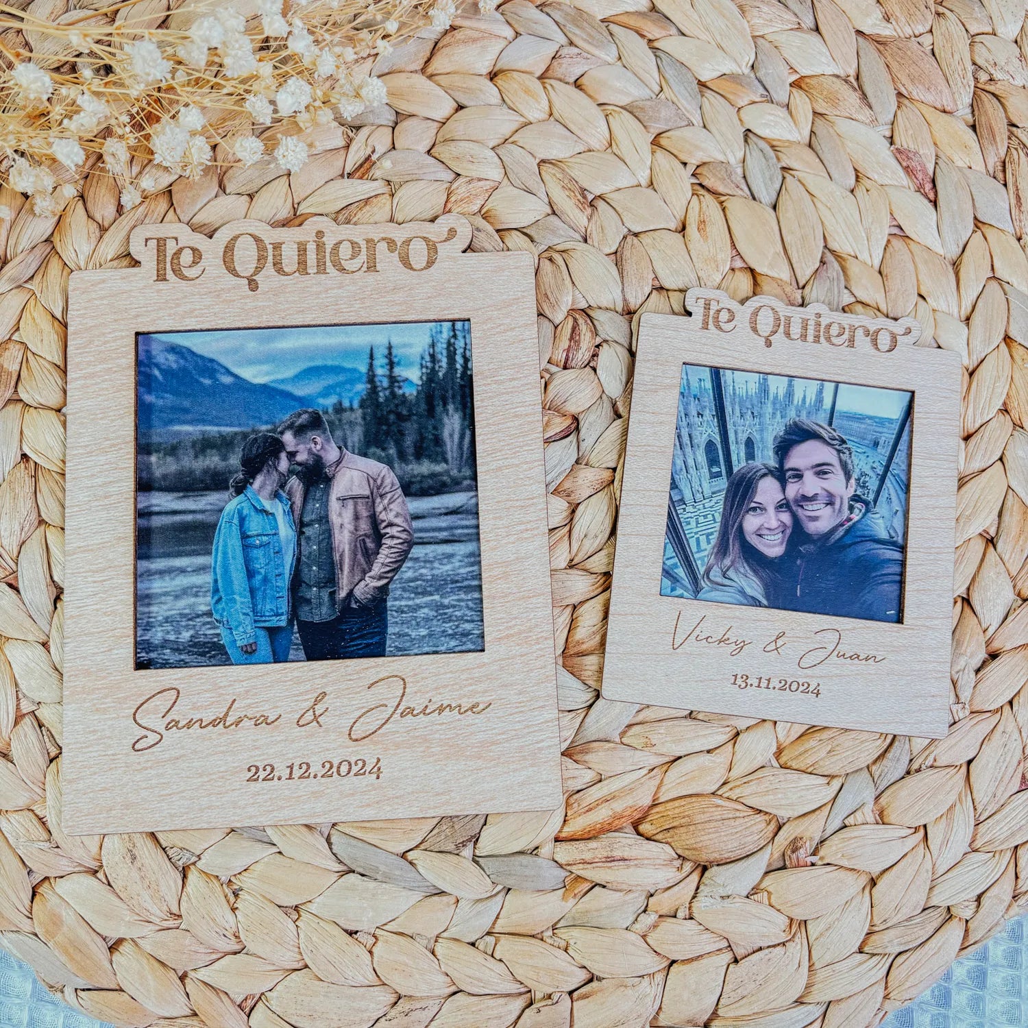 Portafotos Imán “Te Quiero”