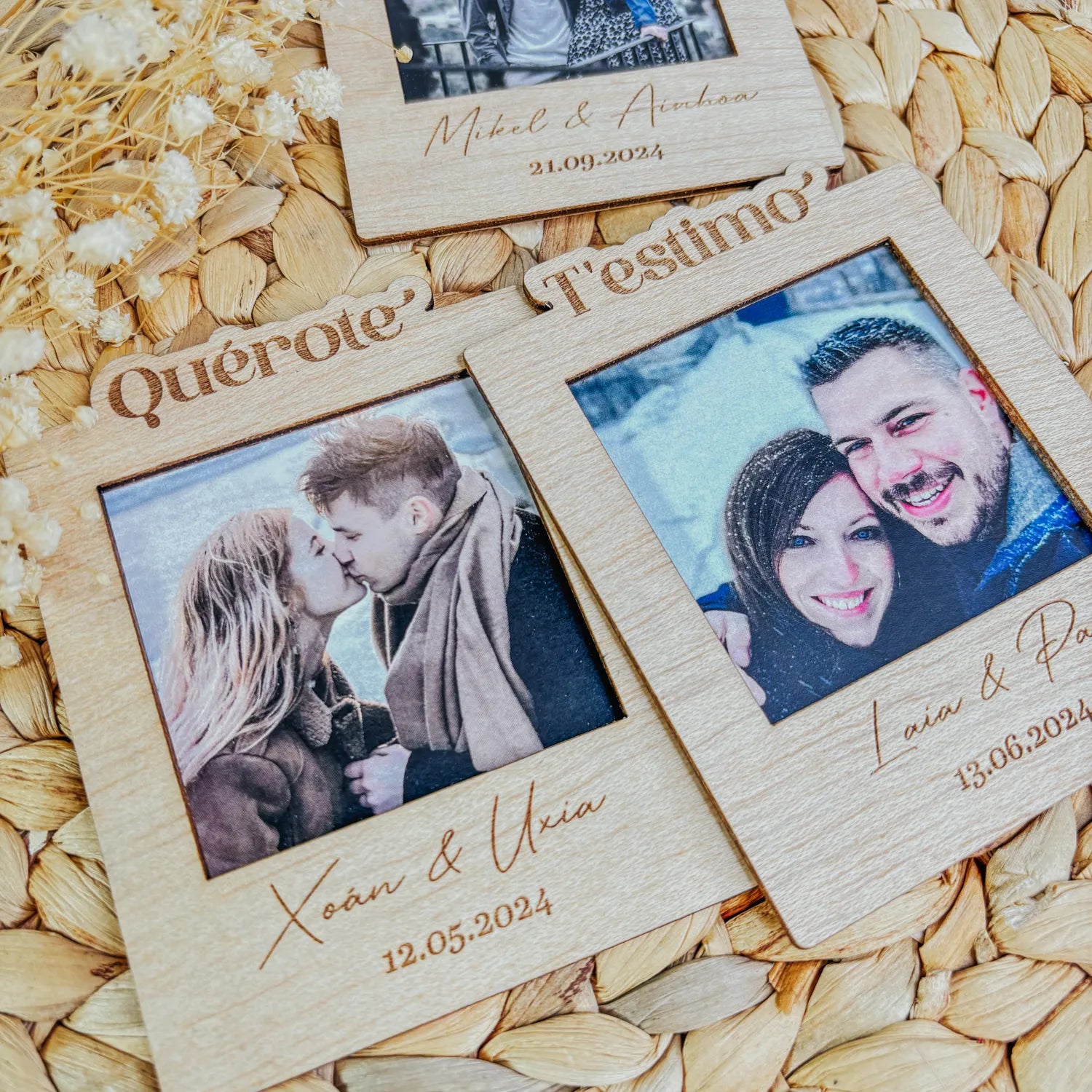 Portafotos Imán “Te Quiero”