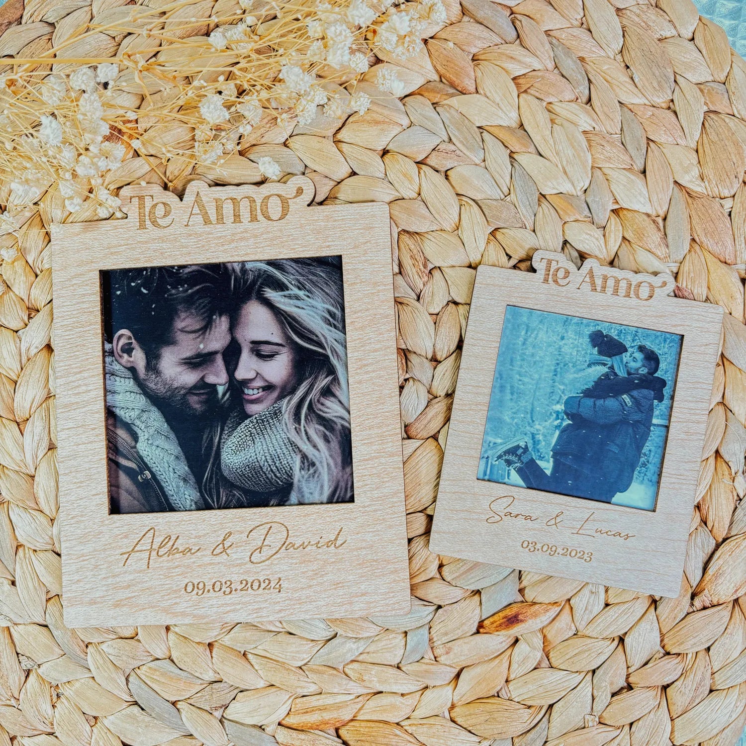 Portafotos Imán “Te Amo”