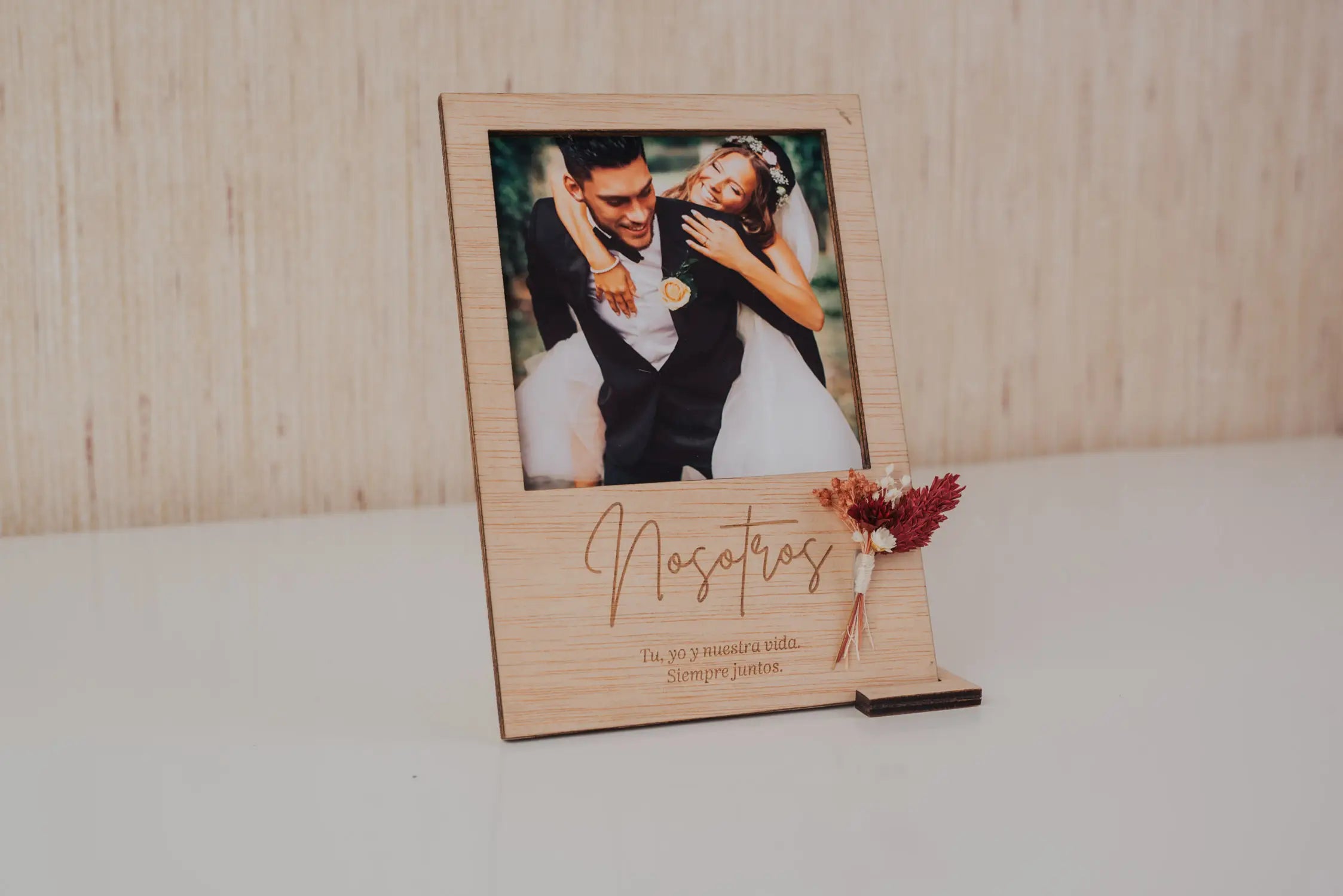 Portafotos Vintage "Boda"