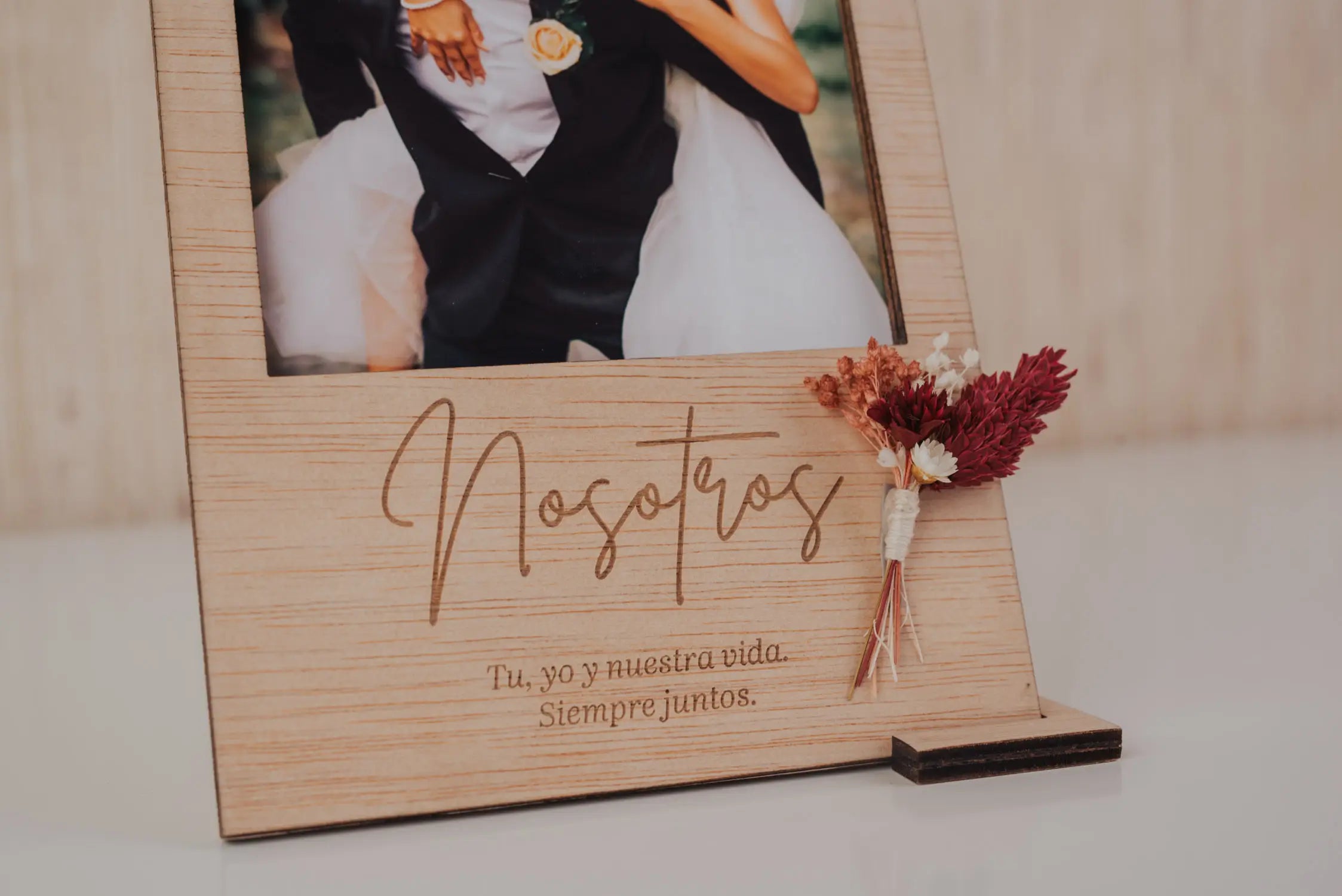 Portafotos Vintage "Boda"