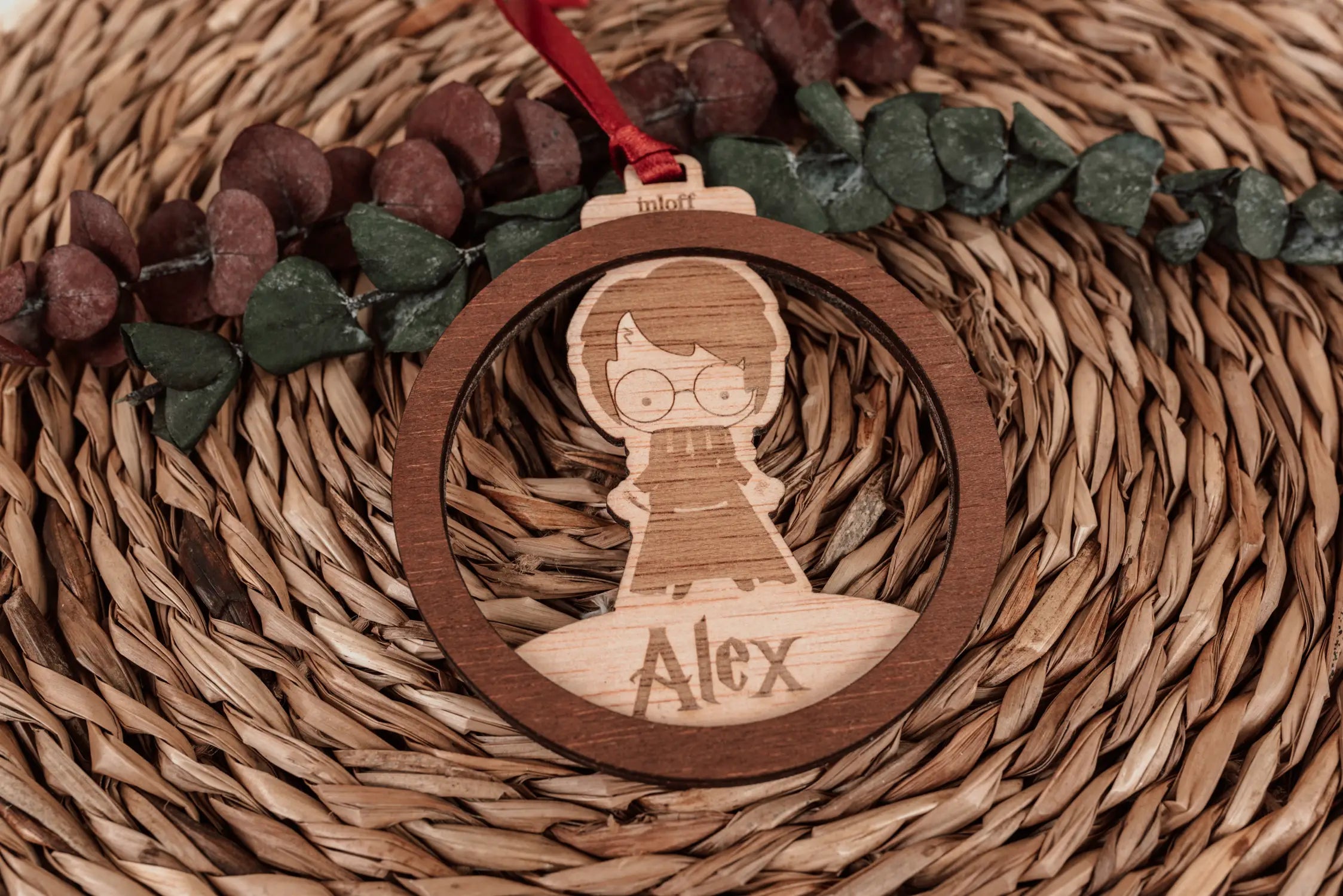 BOLA DE NAVIDAD "HARRY POTTER" MAGOS