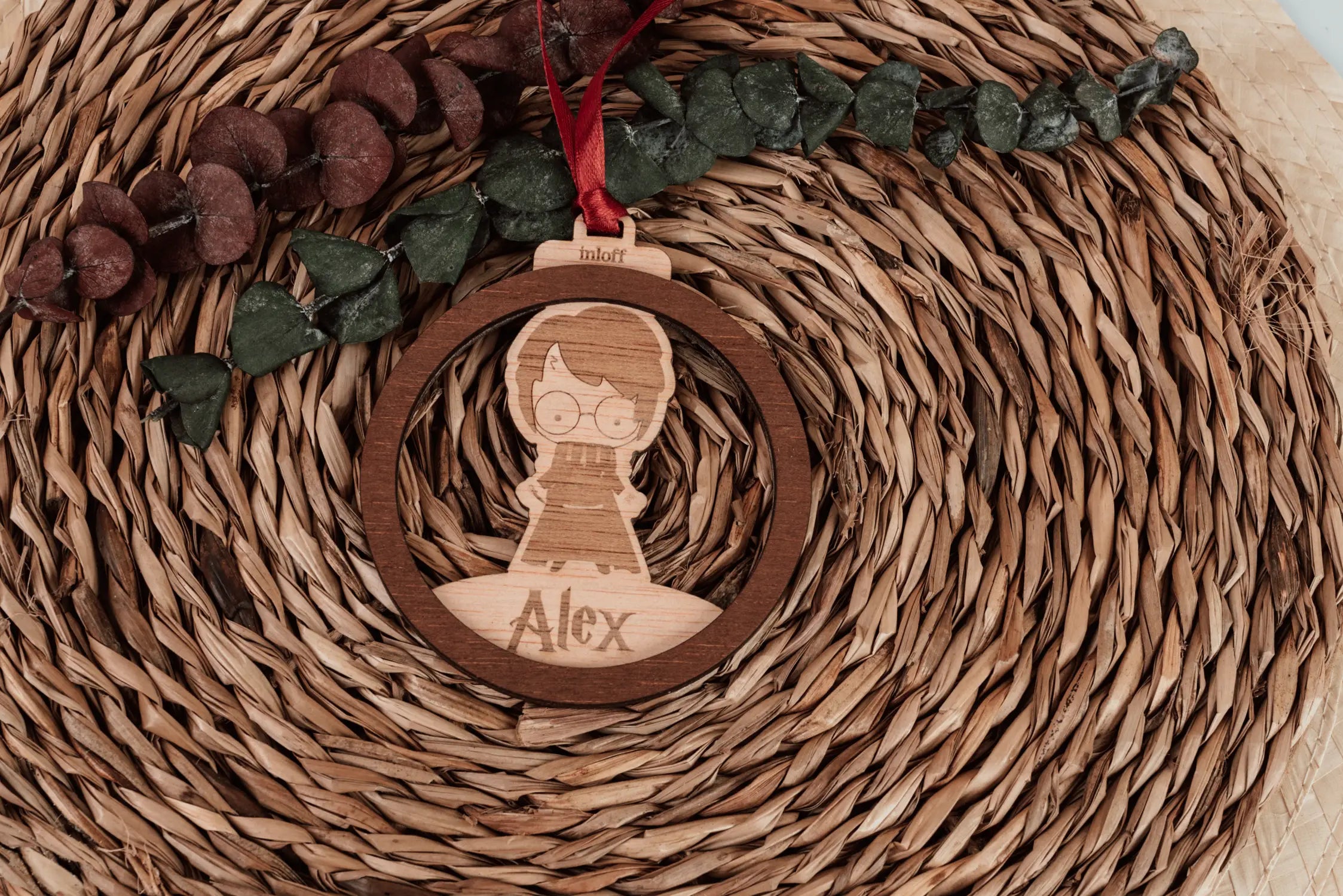 BOLA DE NAVIDAD "HARRY POTTER" MAGOS