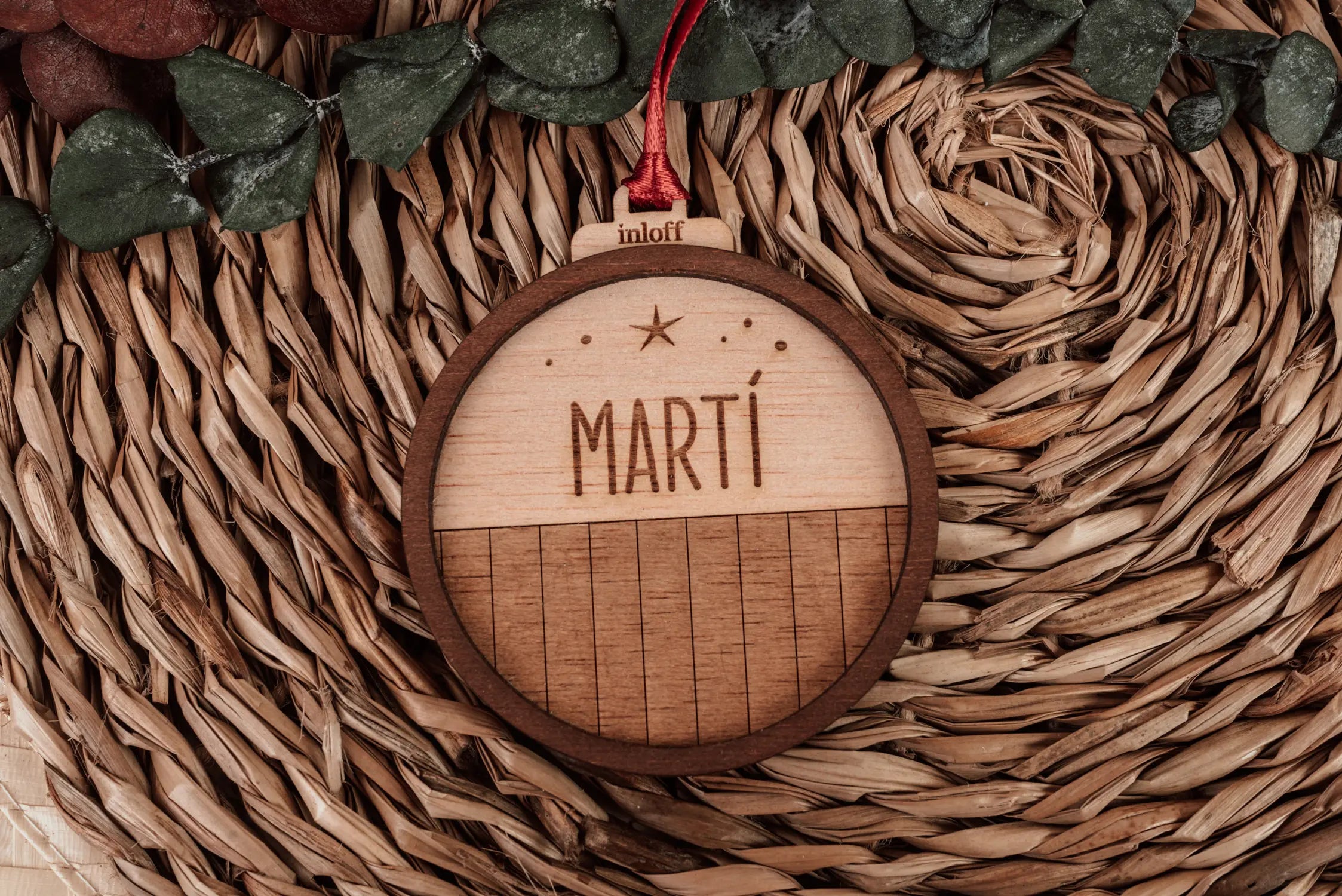 MINI BOLA DE NAVIDAD