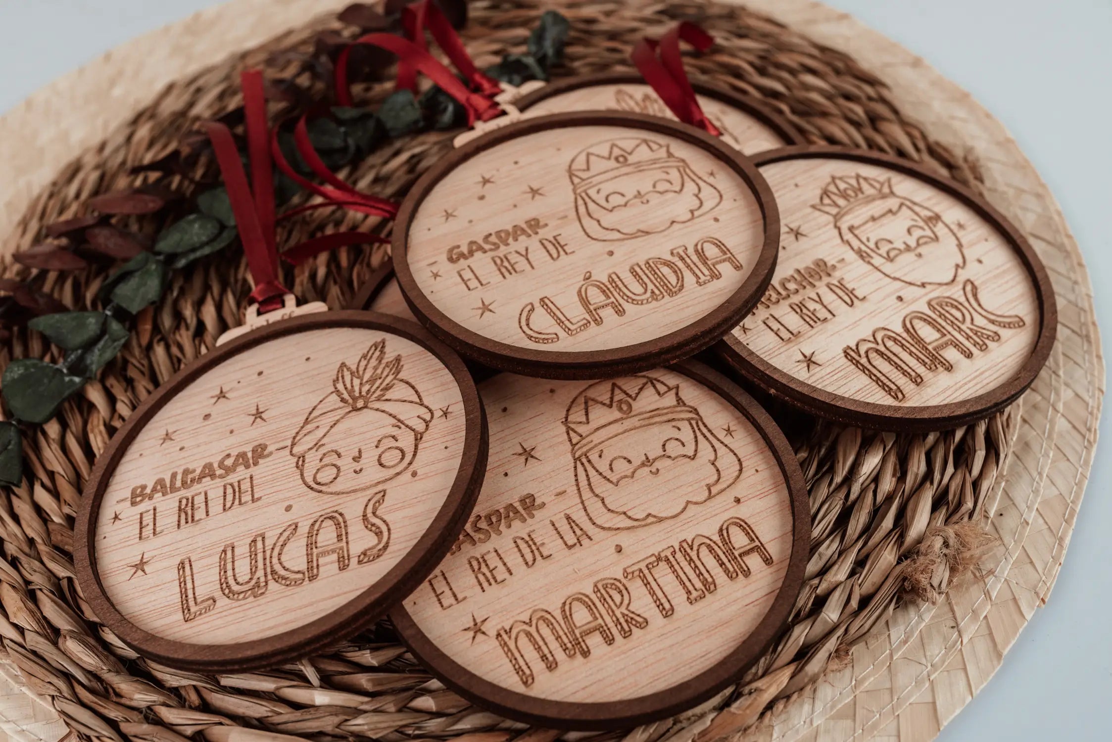 BOLA DE NAVIDAD "REYES MAGOS"