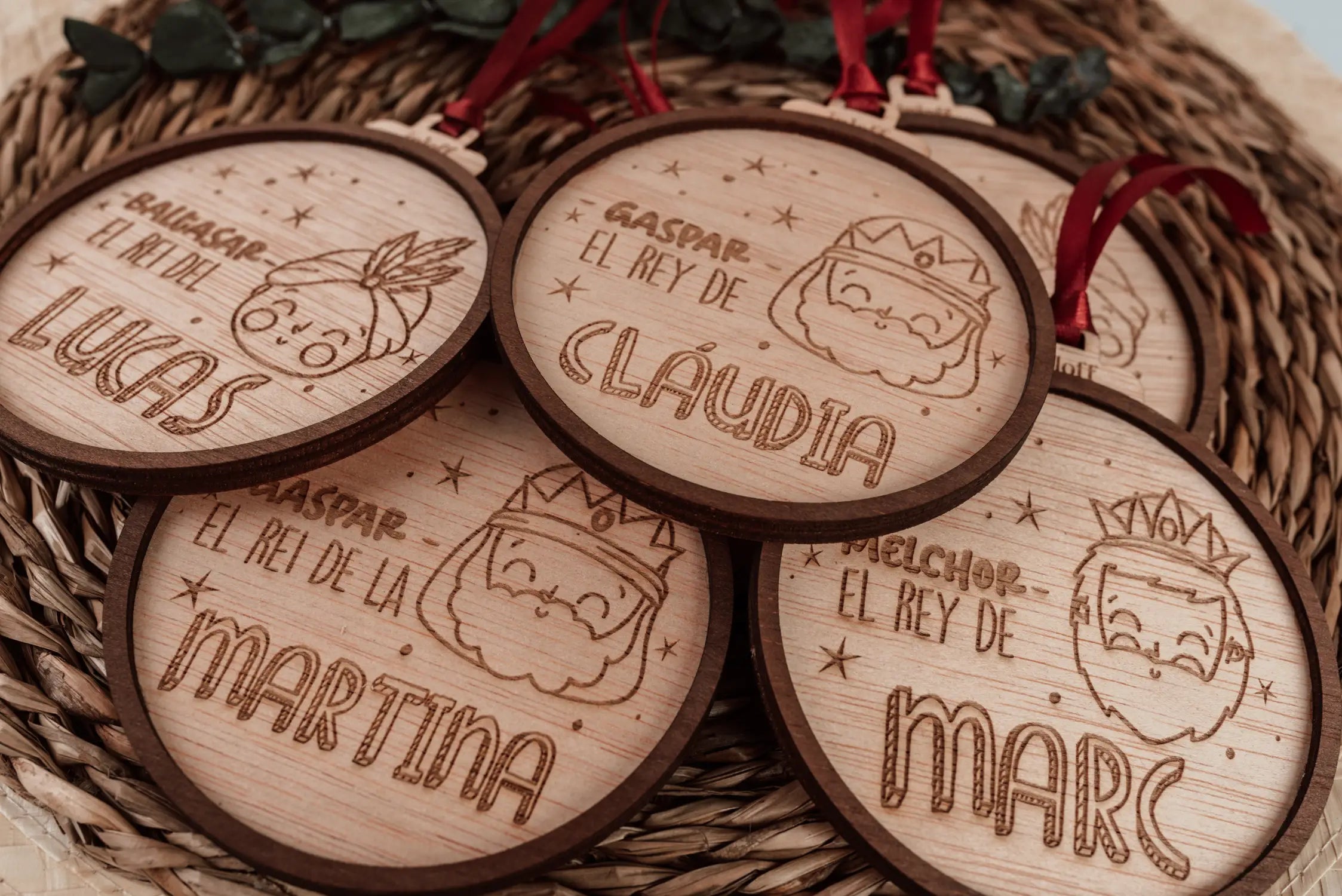 BOLA DE NAVIDAD "REYES MAGOS"