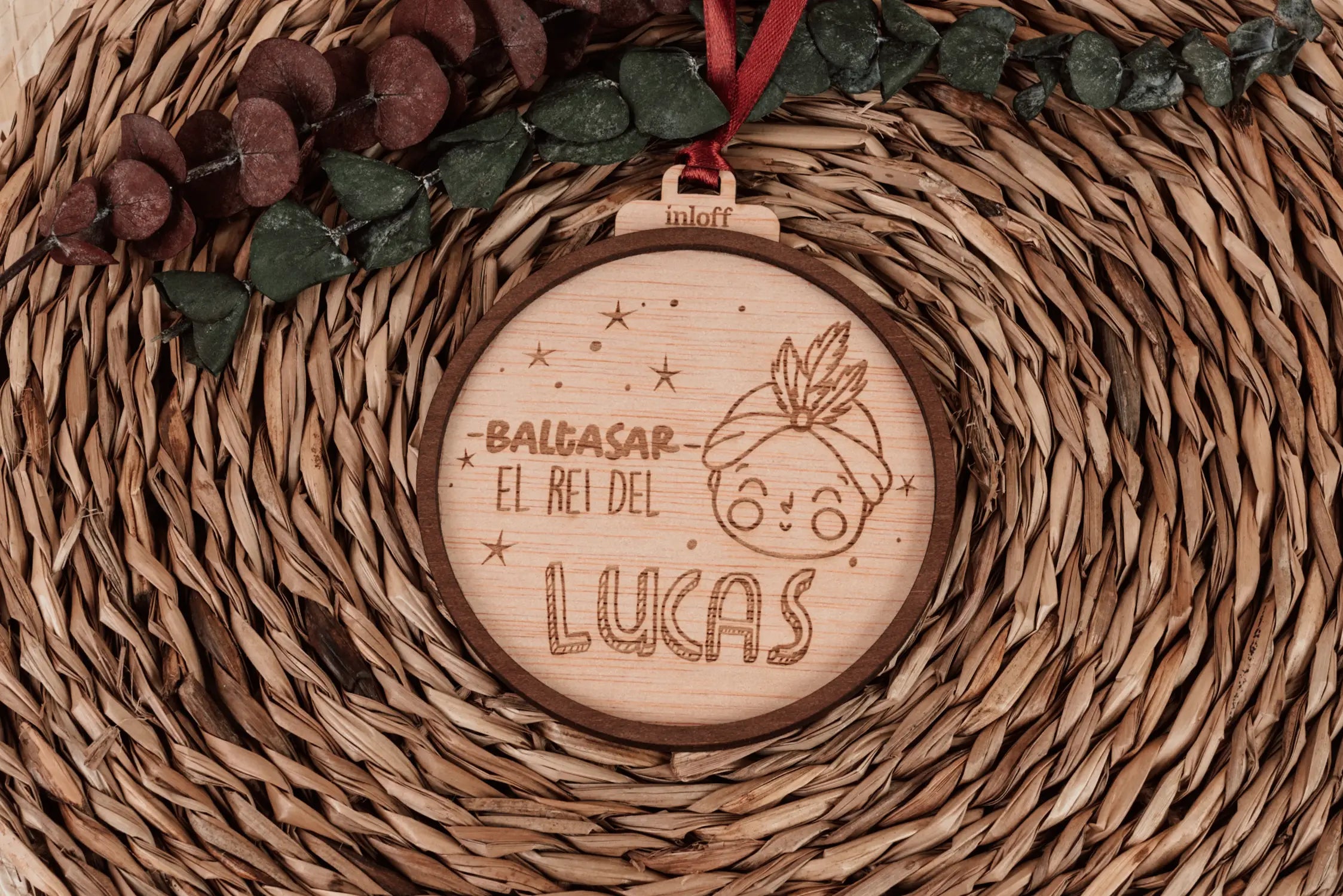 BOLA DE NAVIDAD "REYES MAGOS"