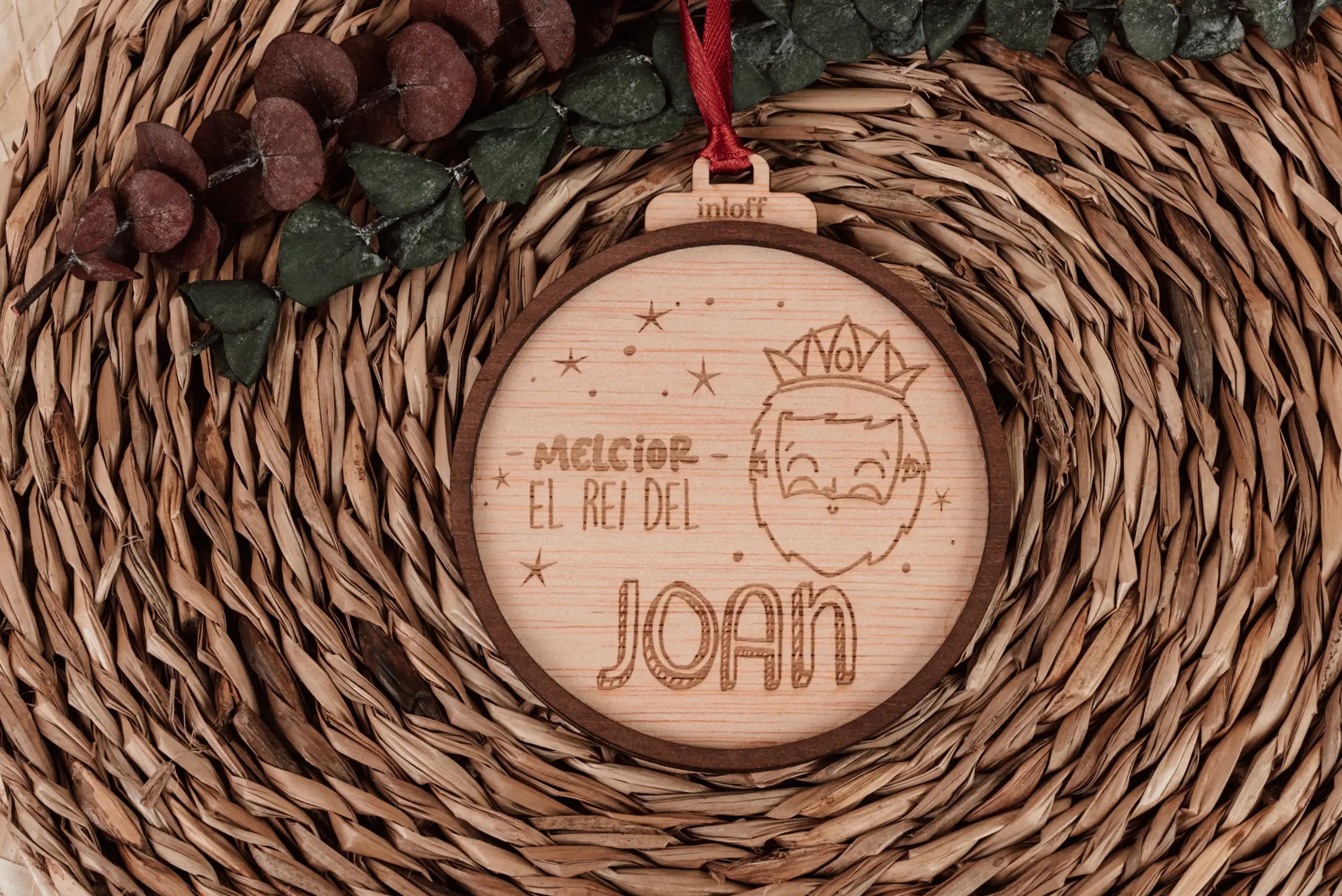 BOLA DE NAVIDAD "REYES MAGOS"