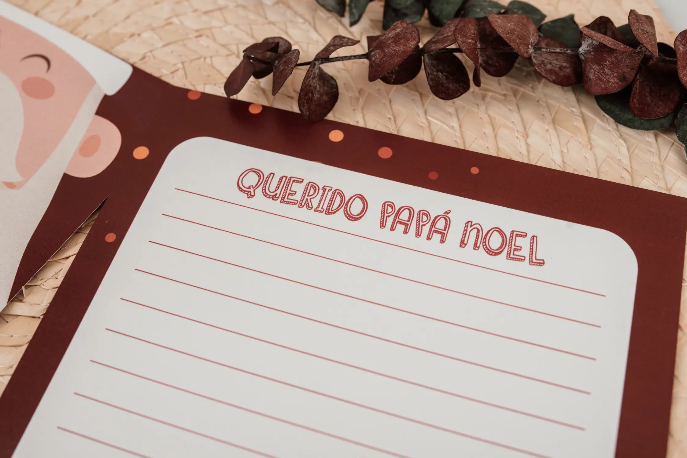 CARTA PAPÁ NOEL PERSONALIZADA