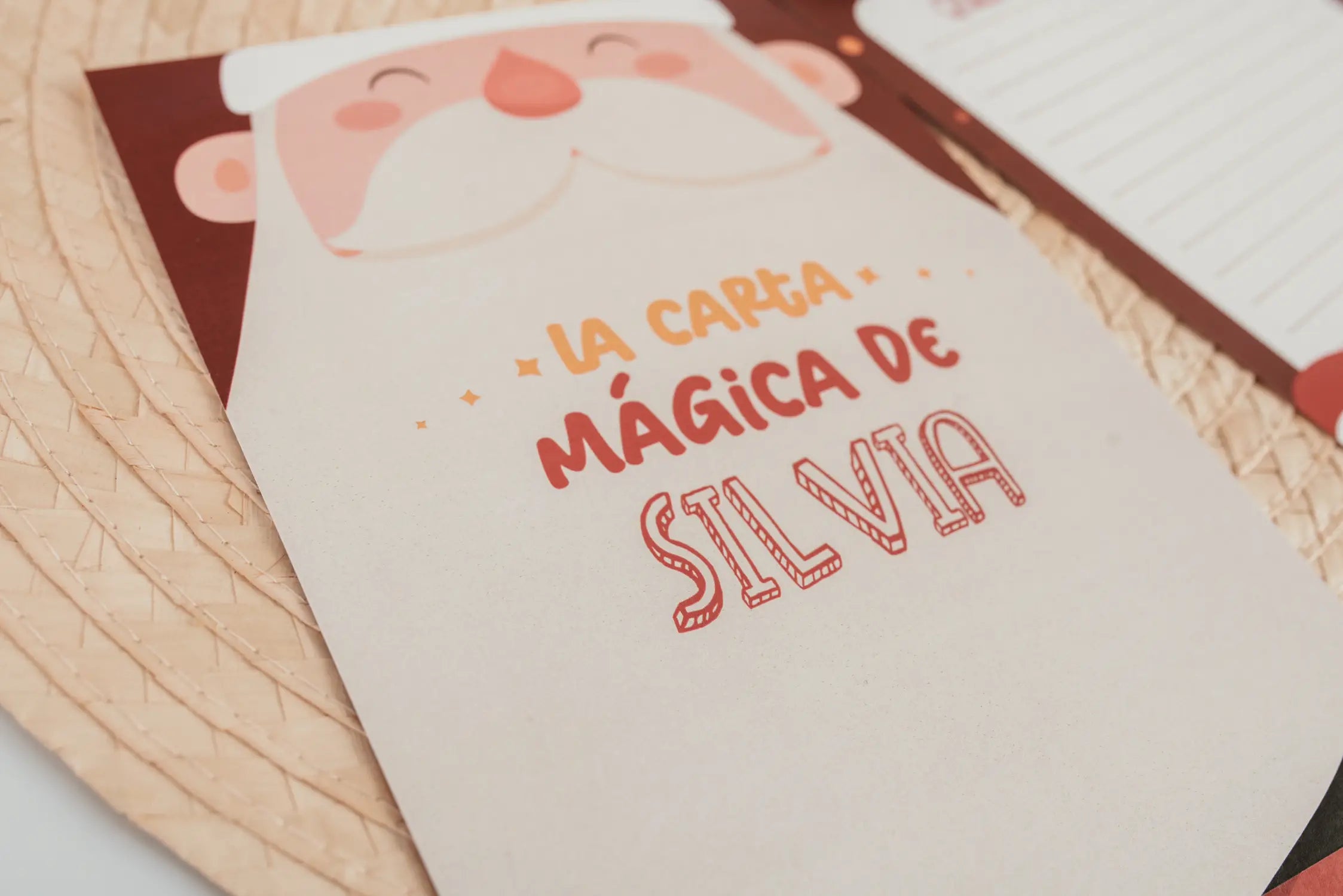 CARTA PAPÁ NOEL PERSONALIZADA
