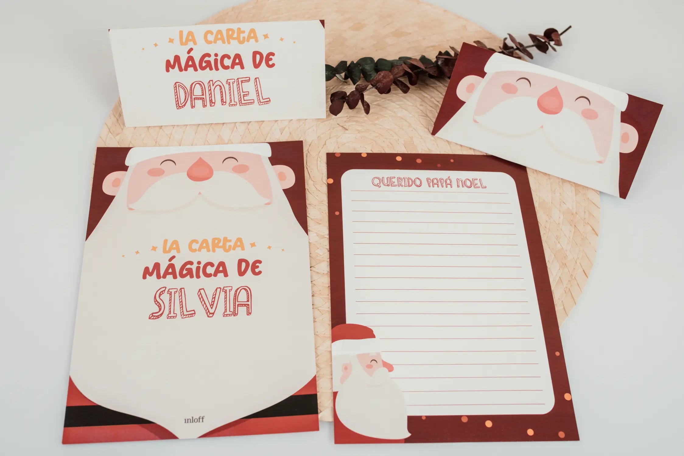 CARTA PAPÁ NOEL PERSONALIZADA