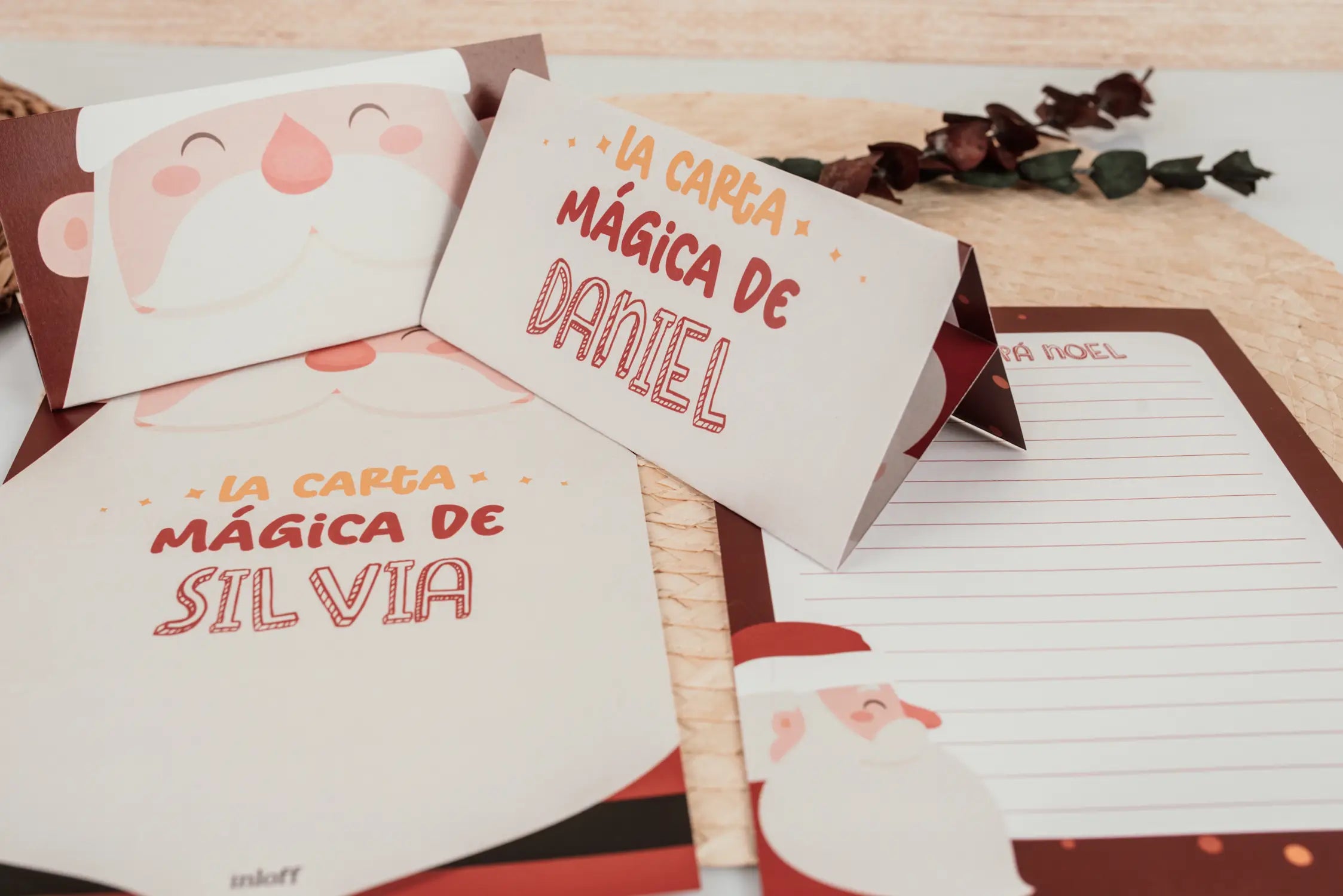 CARTA PAPÁ NOEL PERSONALIZADA