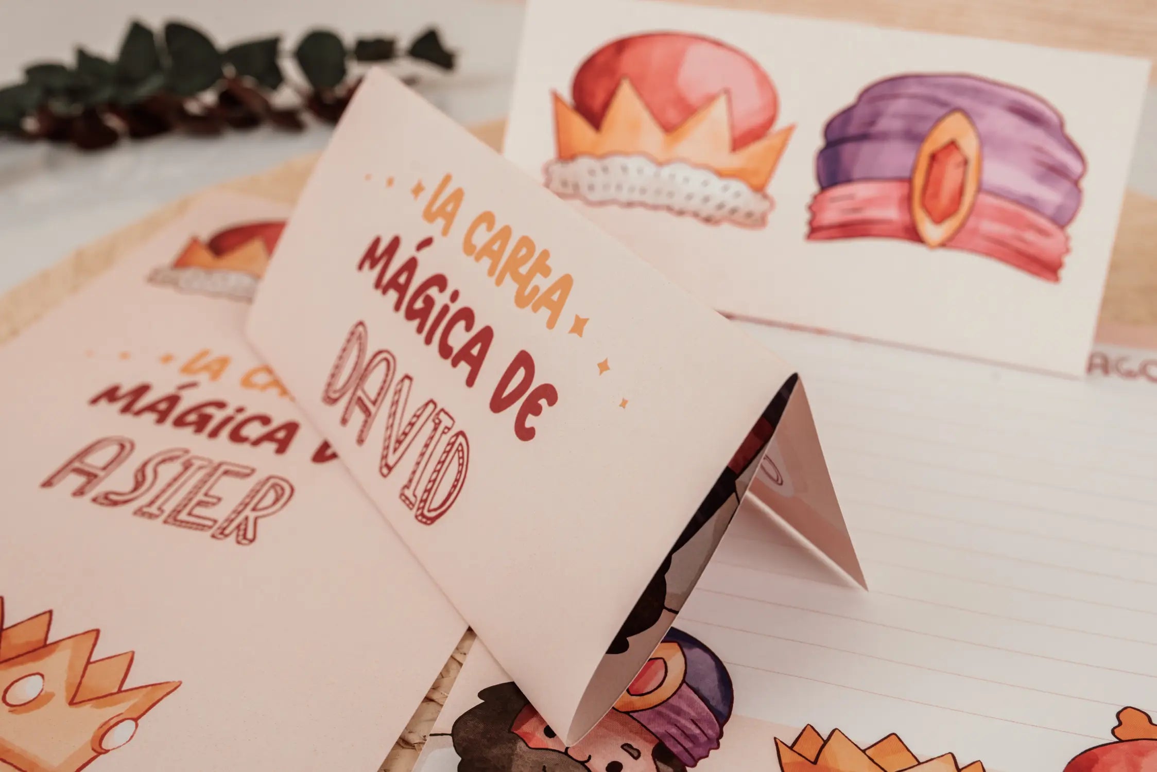 CARTA REYES MAGOS PERSONALIZADA