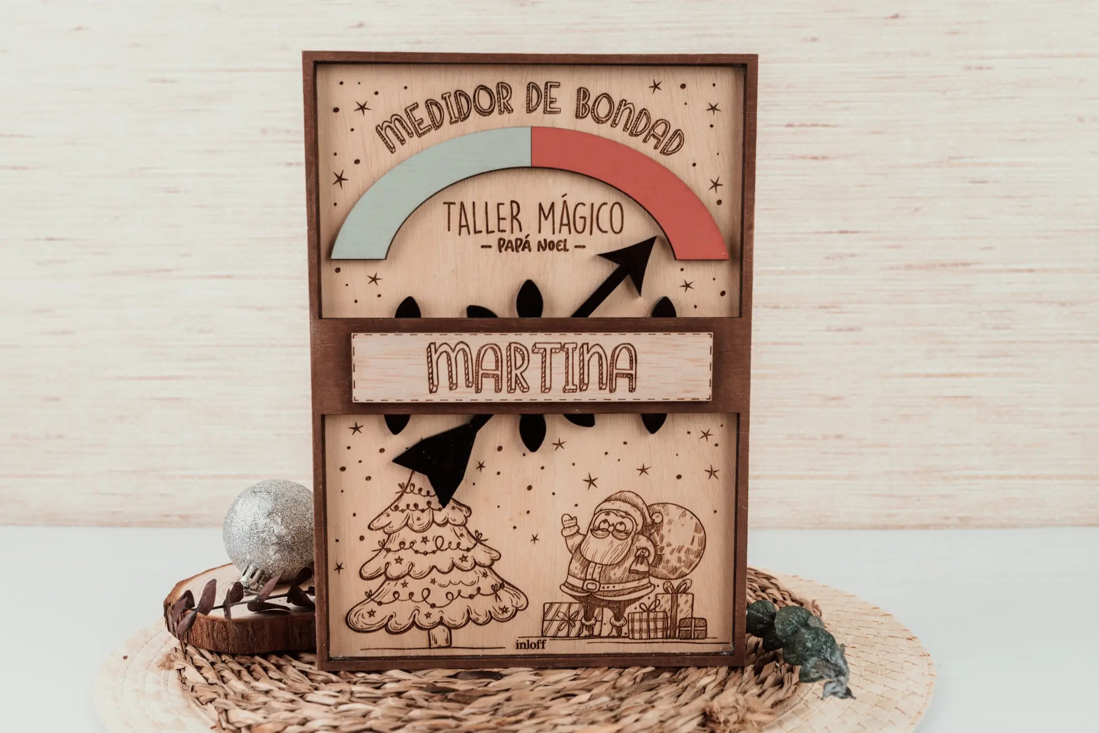MEDIDOR DE BONDAD TALLER PAPA NOEL