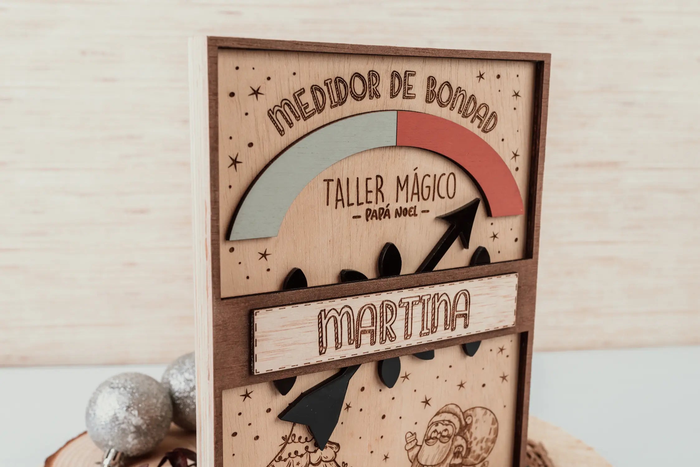 MEDIDOR DE BONDAD TALLER PAPA NOEL