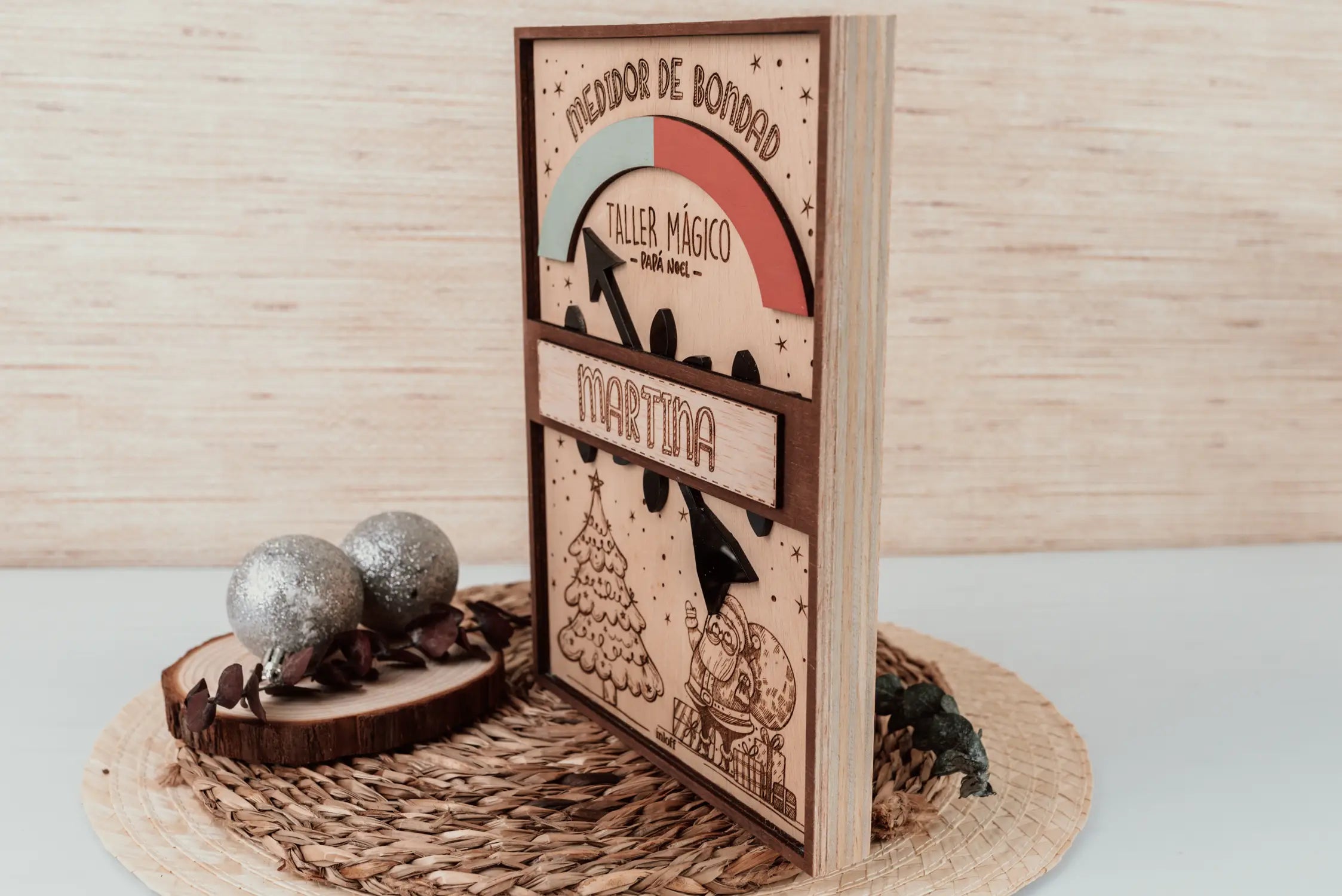 MEDIDOR DE BONDAD TALLER PAPA NOEL