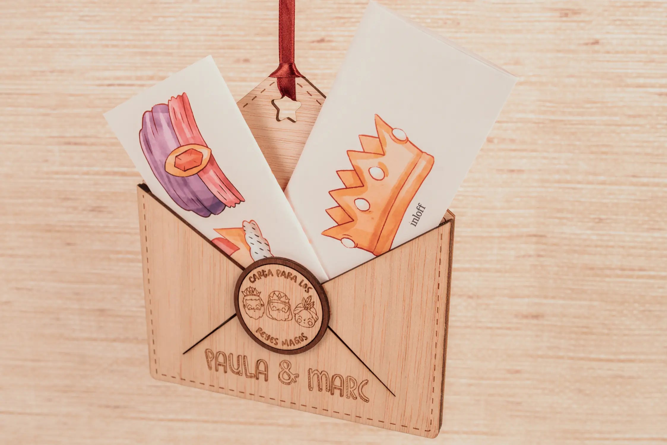 SOBRE MÁGICO REYES MAGOS