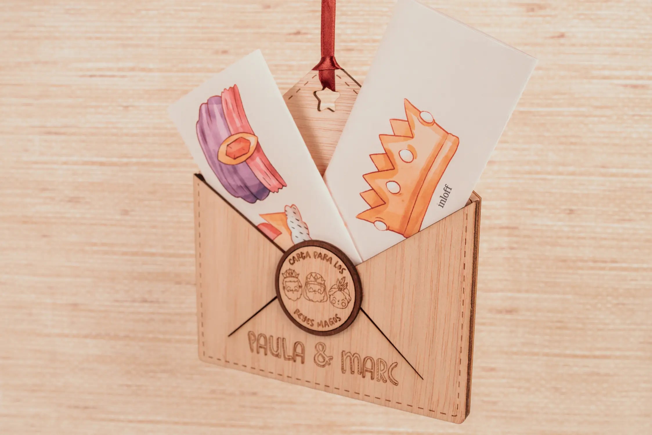 SOBRE MÁGICO REYES MAGOS