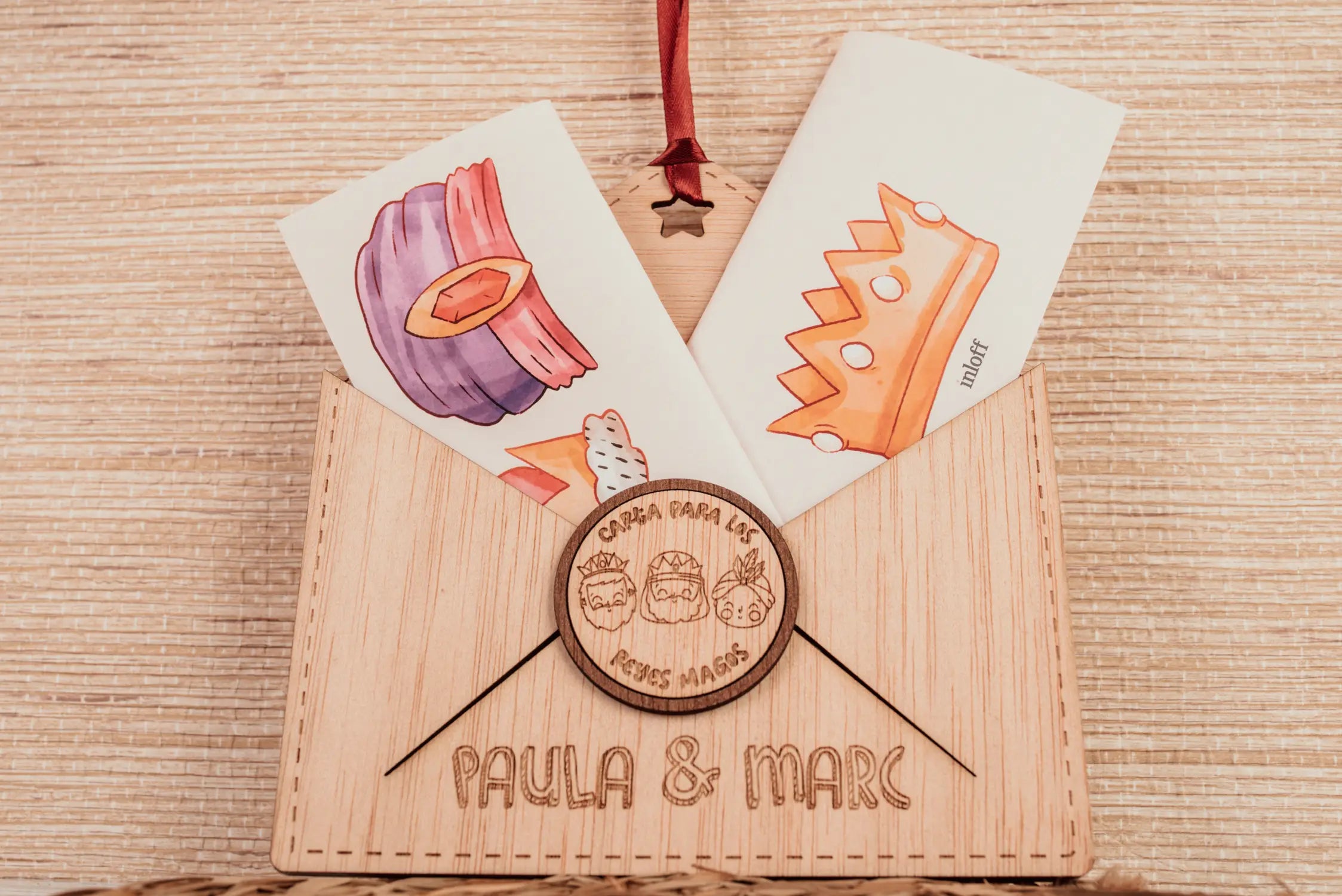 SOBRE MÁGICO REYES MAGOS