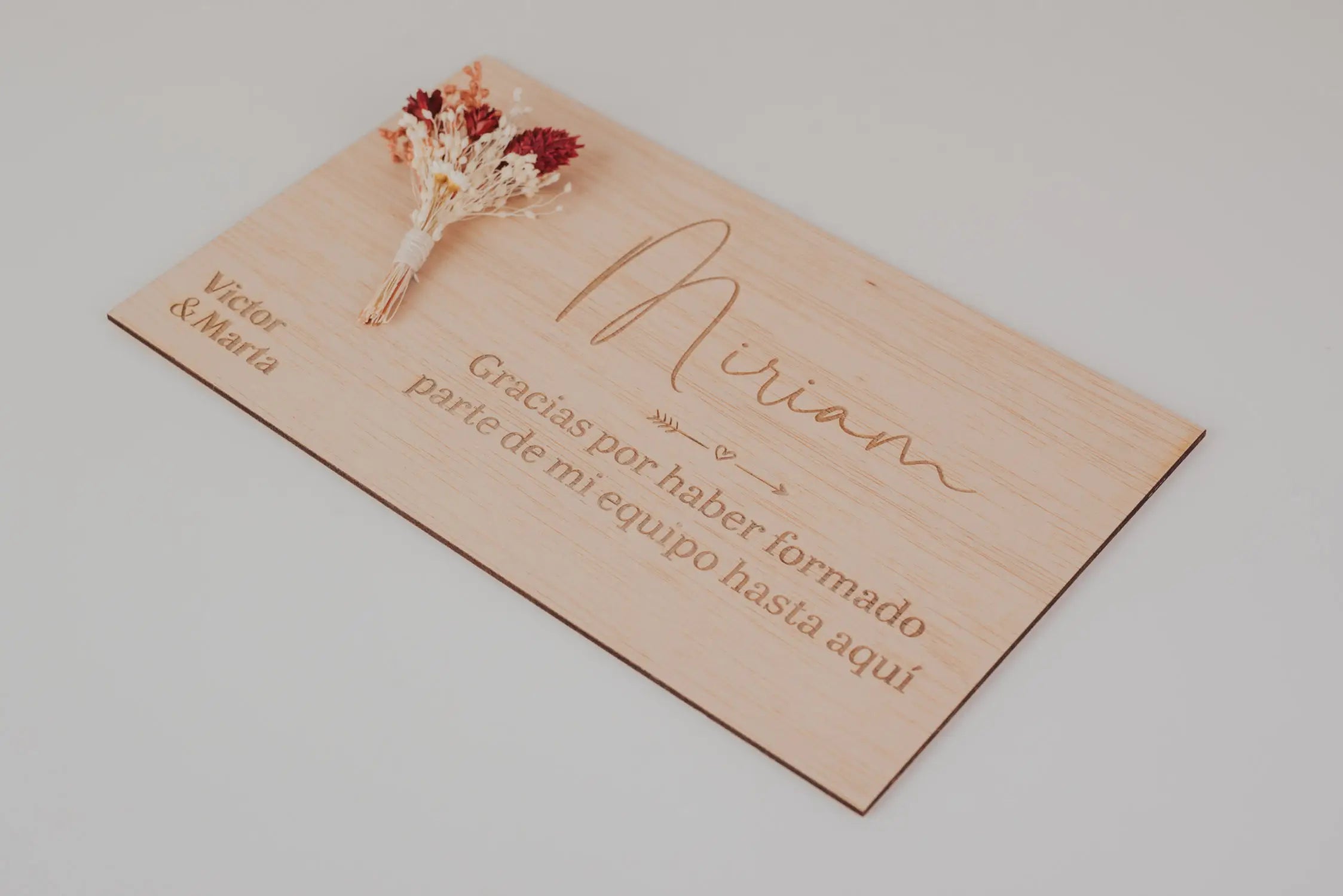 PLACA “ERES TÚ” BODA ROMÁNTICA