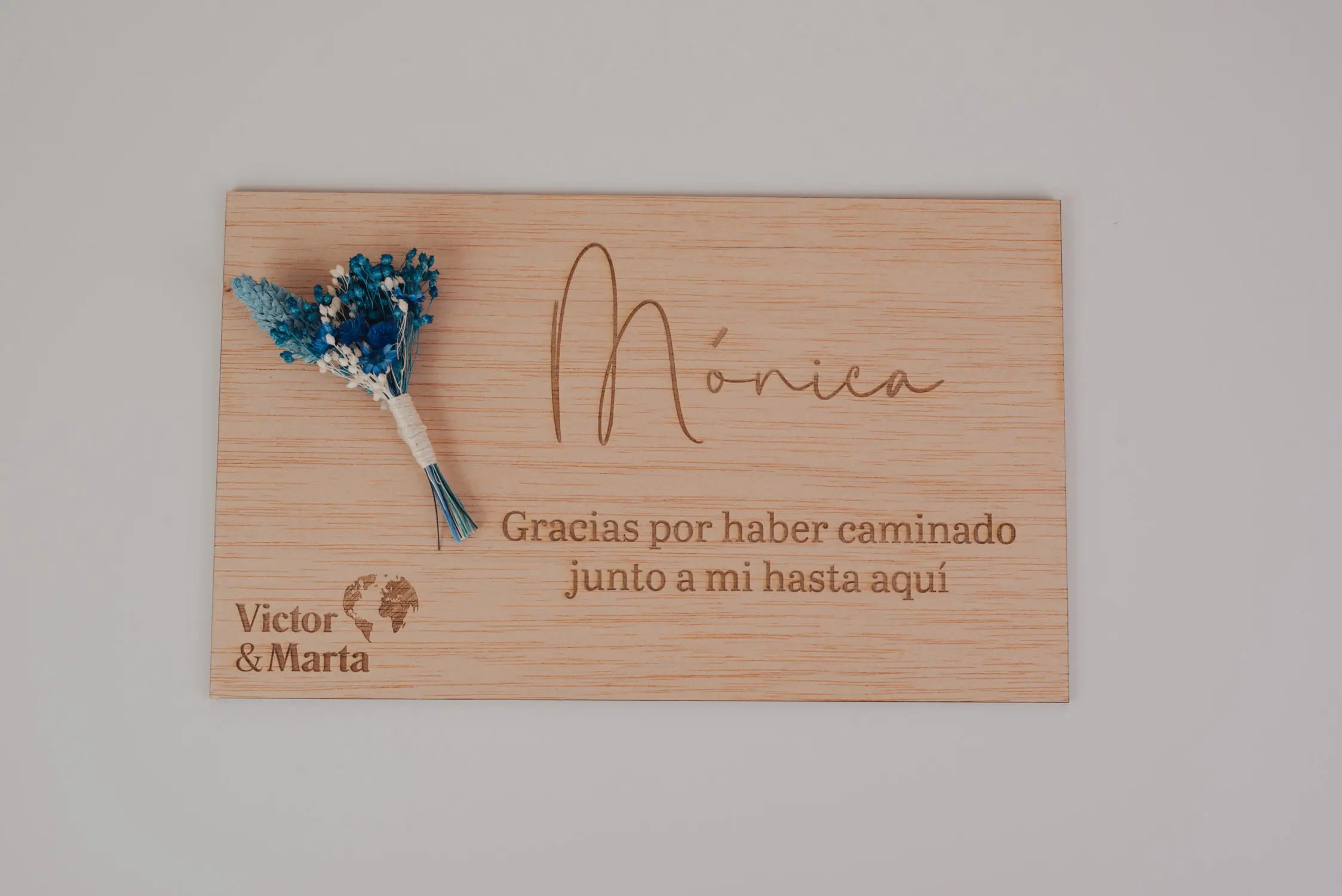 PLACA “ERES TÚ” BODA VIAJERA