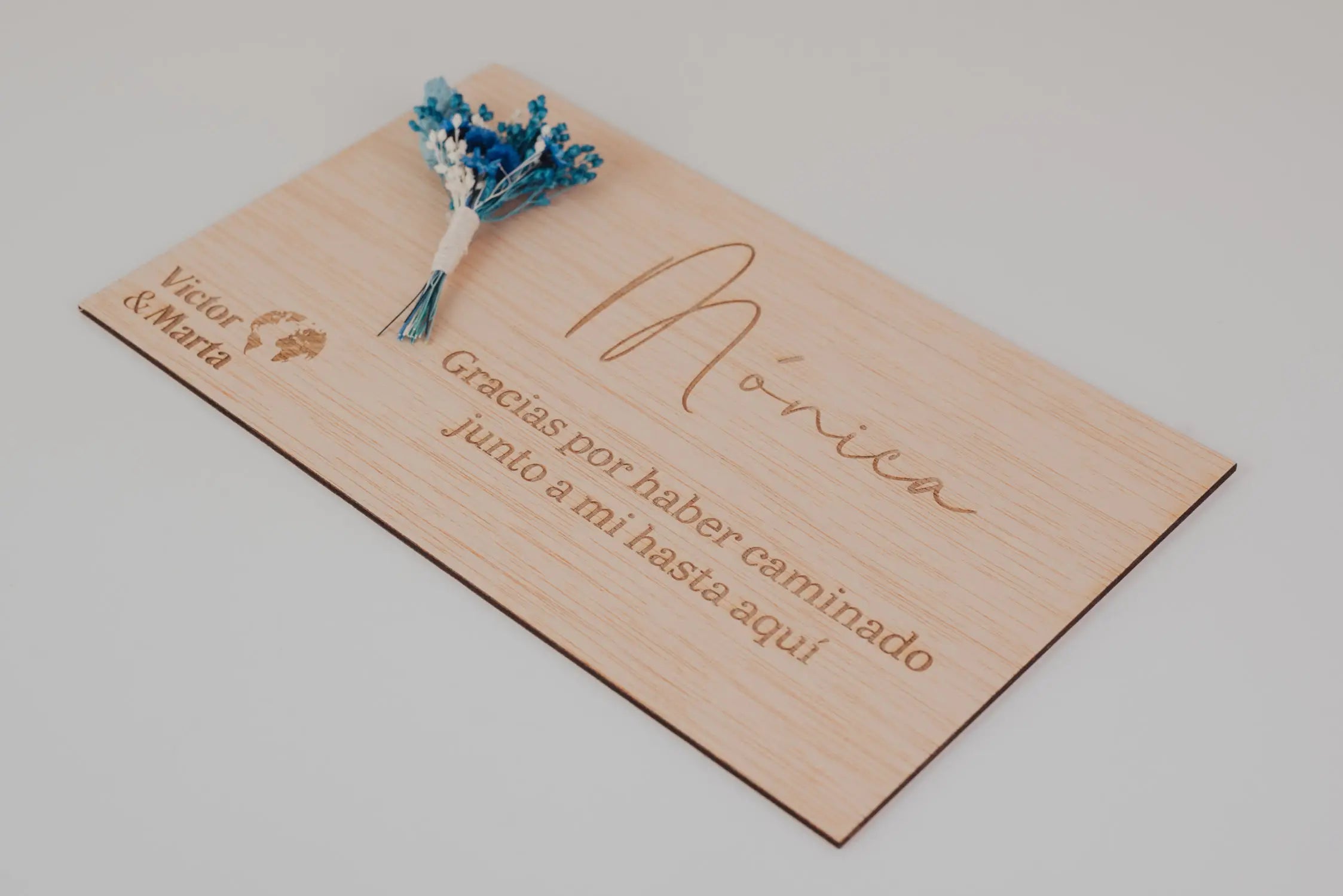 PLACA “ERES TÚ” BODA VIAJERA