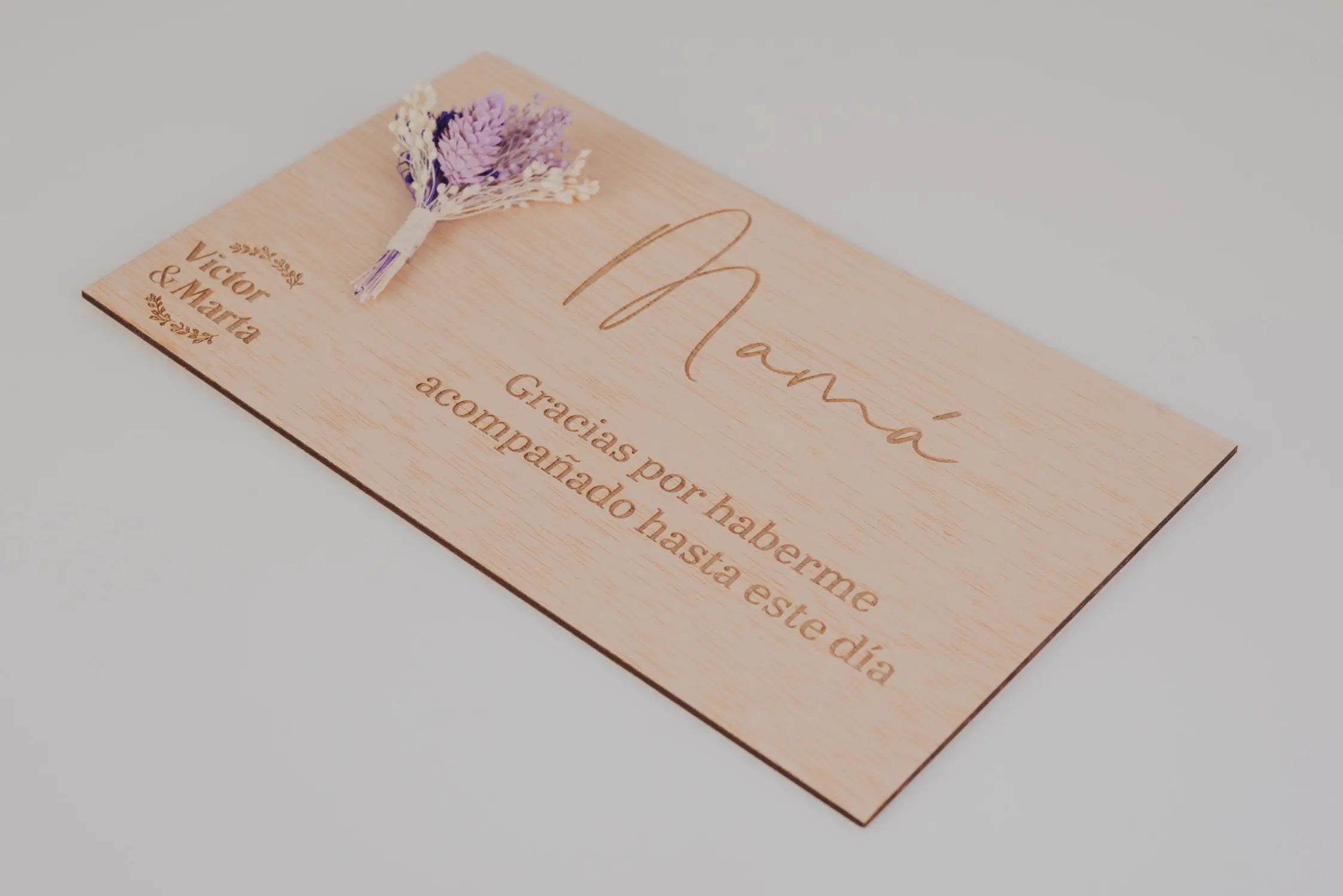 PLACA “ERES TÚ” BODA VINTAGE