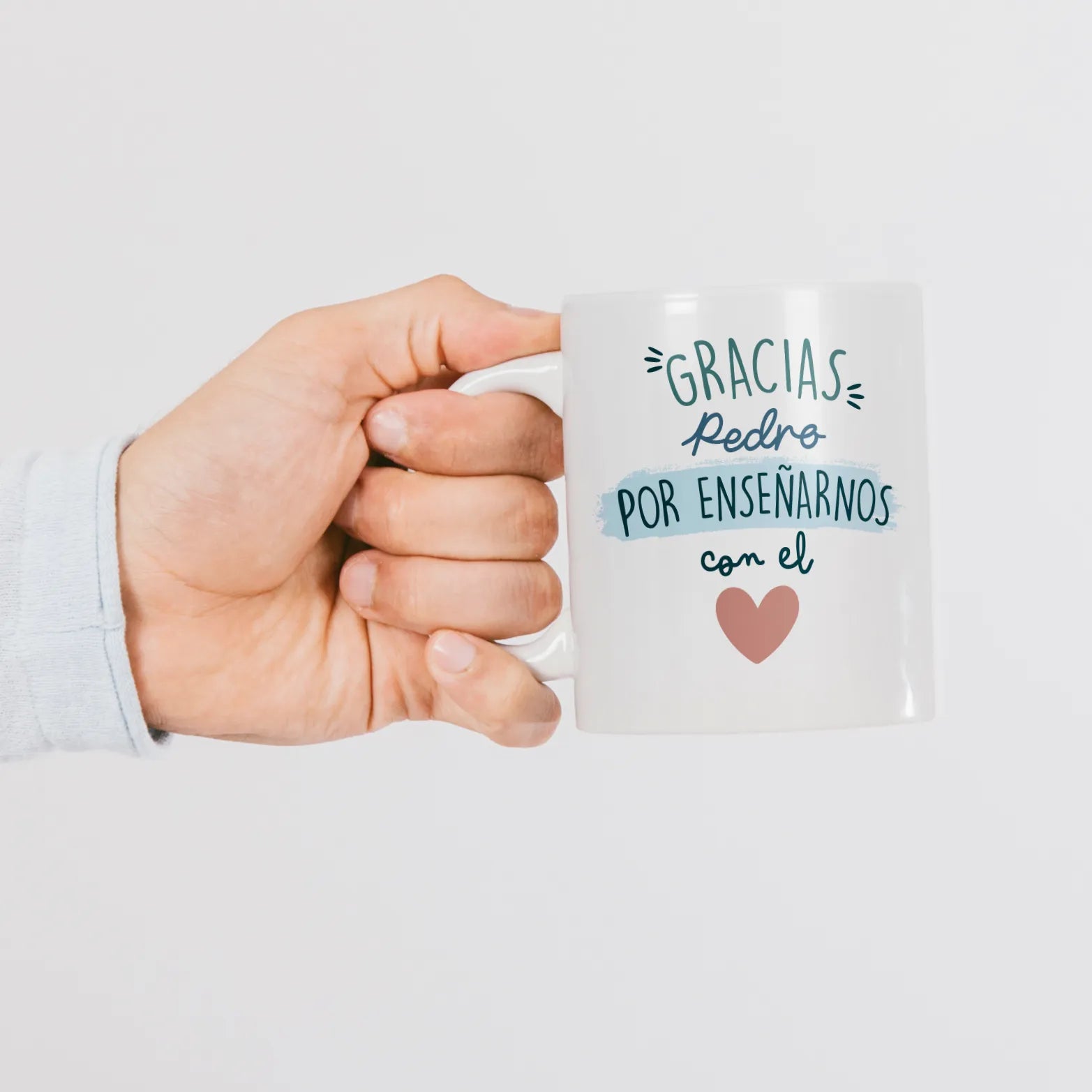 TAZA PROFE "GRACIAS DE CORAZÓN"