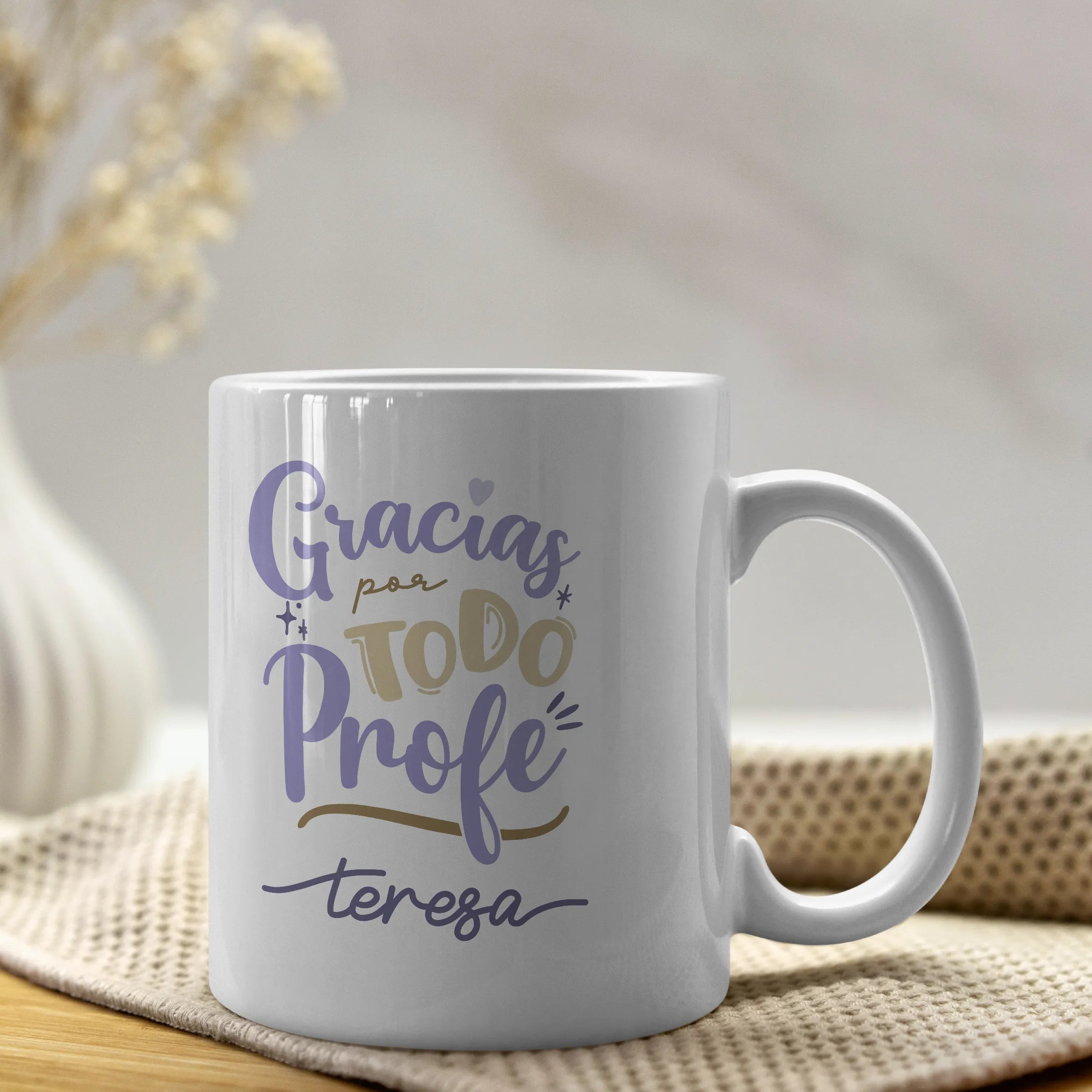 TAZA PROFE "GRACIAS POR TODO"
