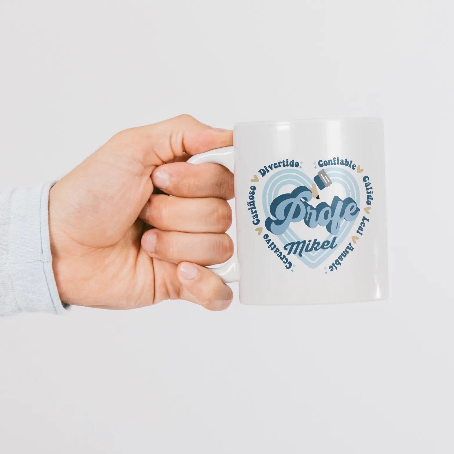 TAZA PROFE "RETRO CUORE"
