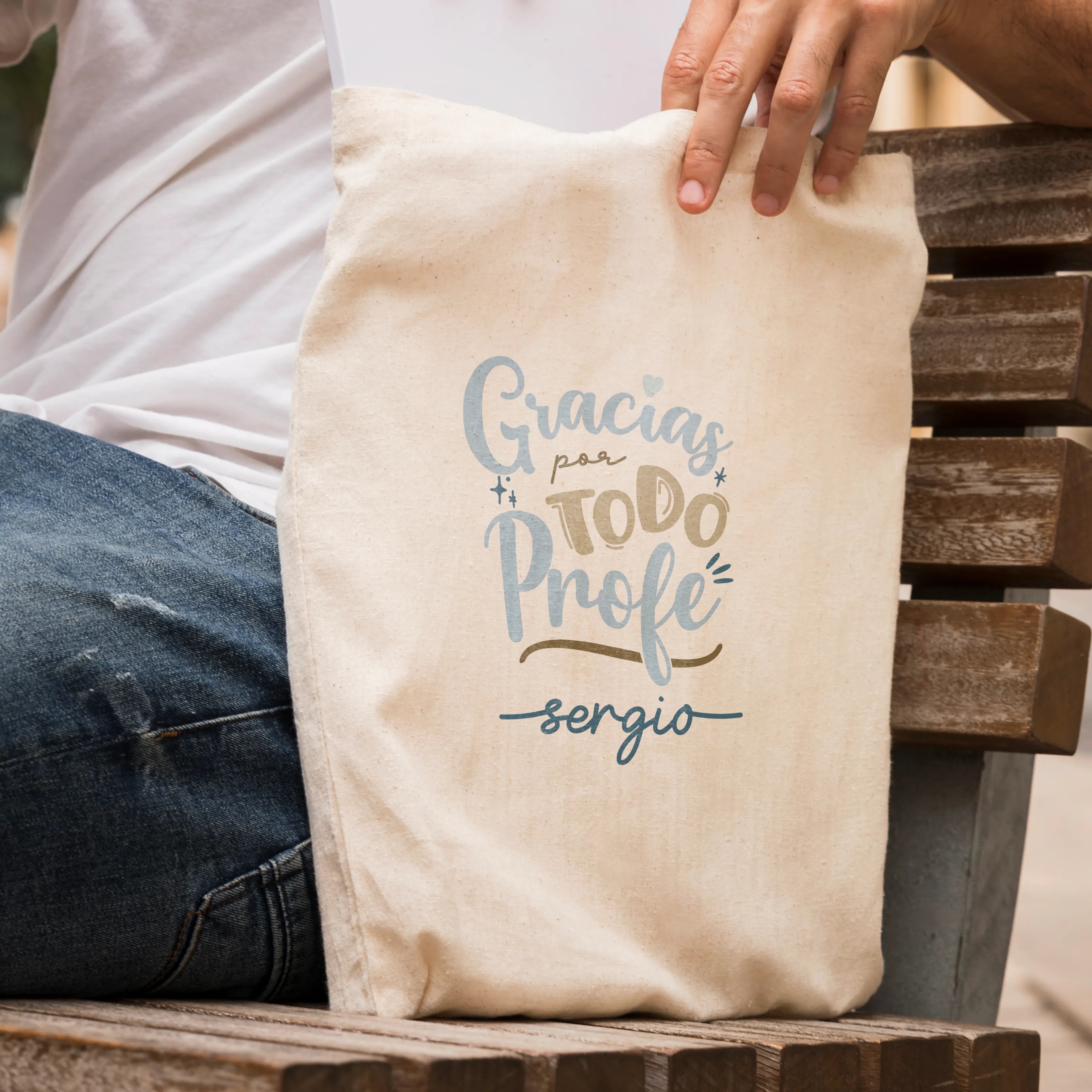 TOTEBAG PROFE "GRACIAS POR TODO"