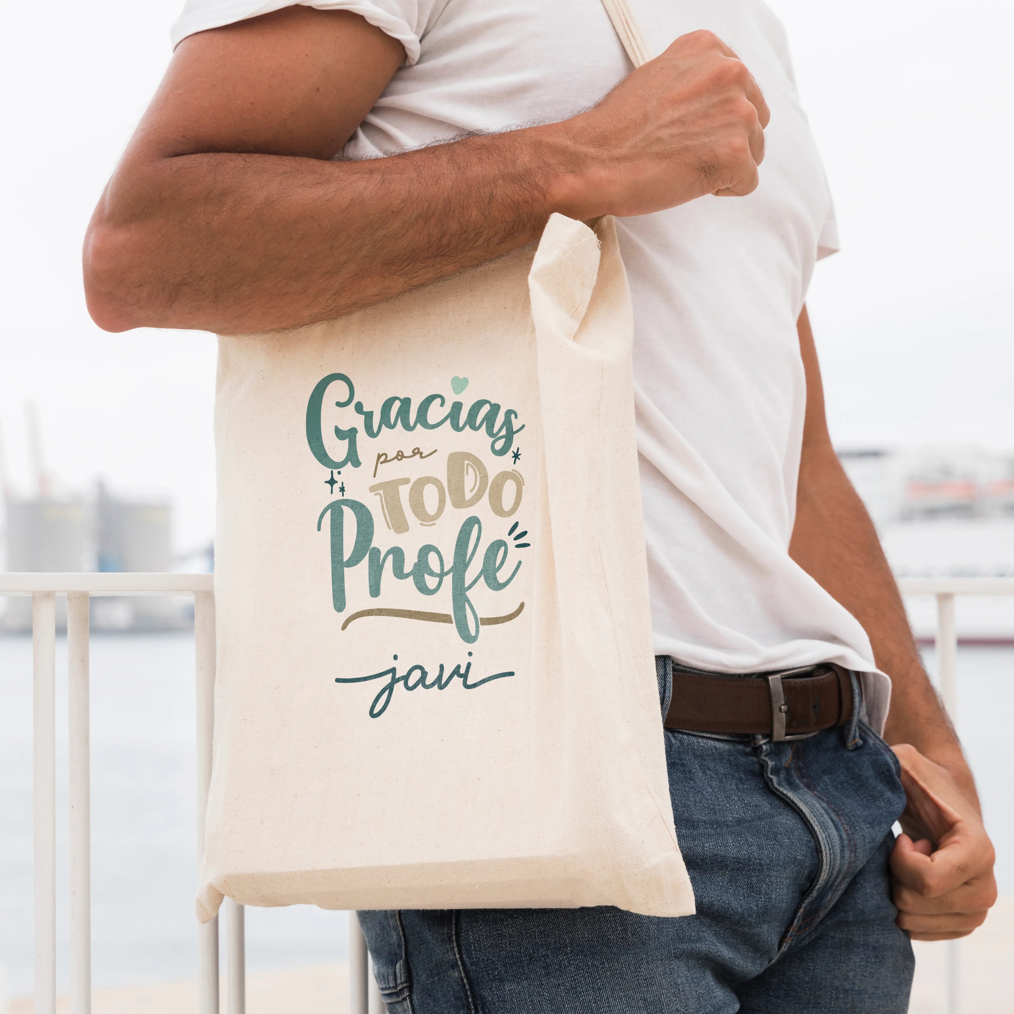 TOTEBAG PROFE "GRACIAS POR TODO"