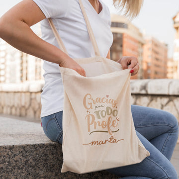 TOTEBAG PROFE "GRACIAS POR TODO"