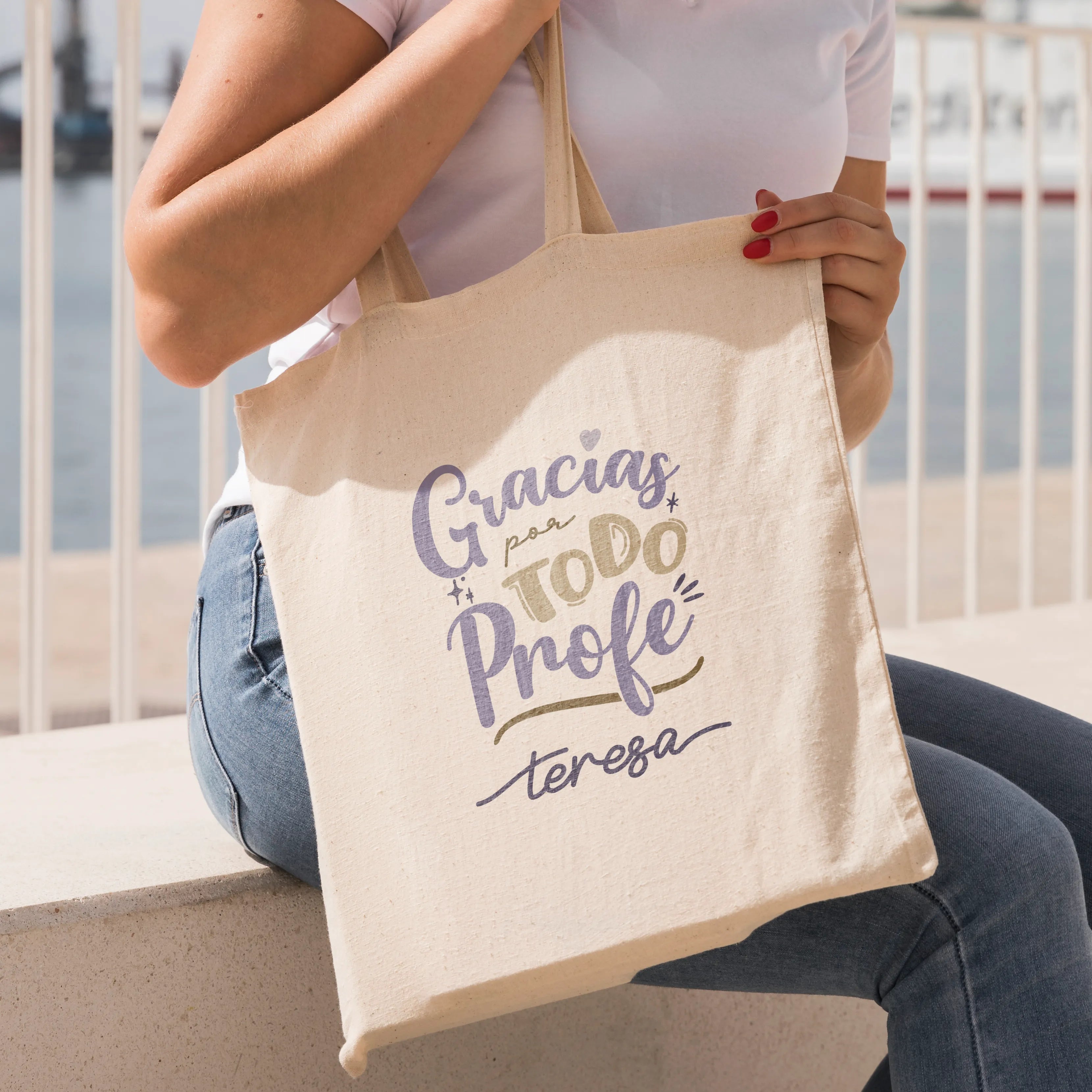 TOTEBAG PROFE "GRACIAS POR TODO"