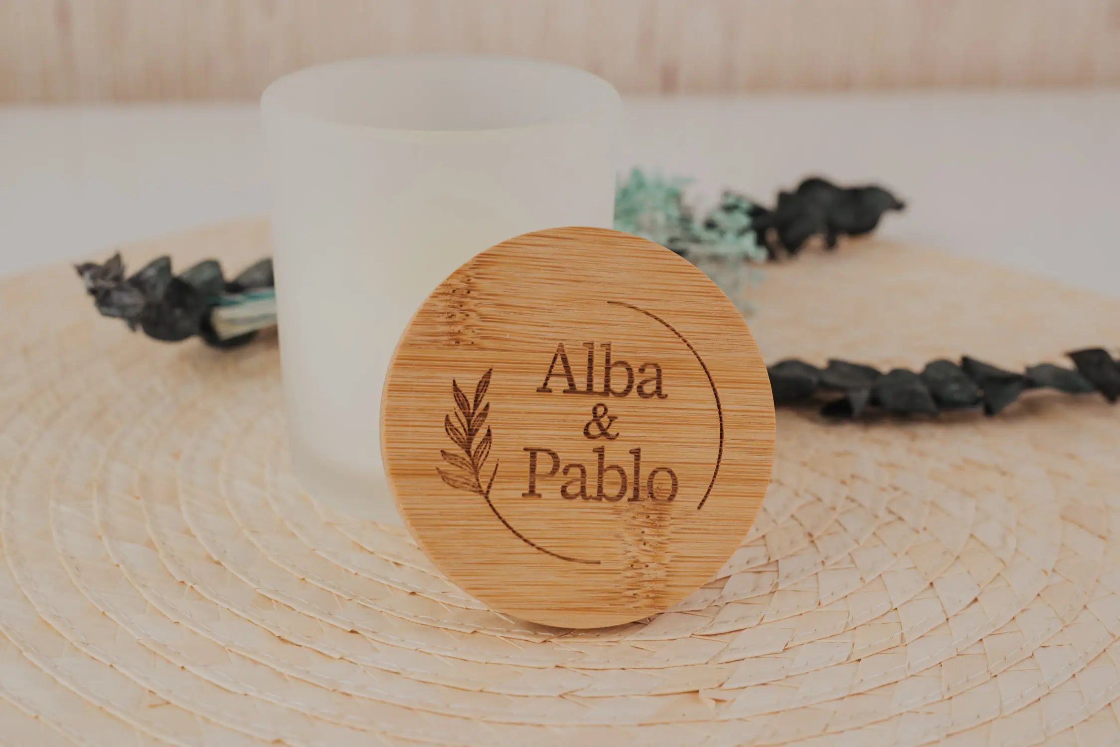 VELA AROMÁTICA BAMBÚ "NOSOTROS"