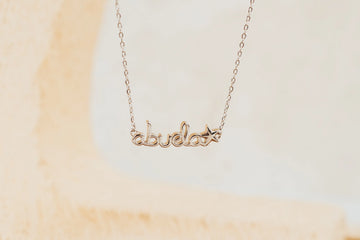 COLLAR DE PLATA “TE QUIERO ABUELA”