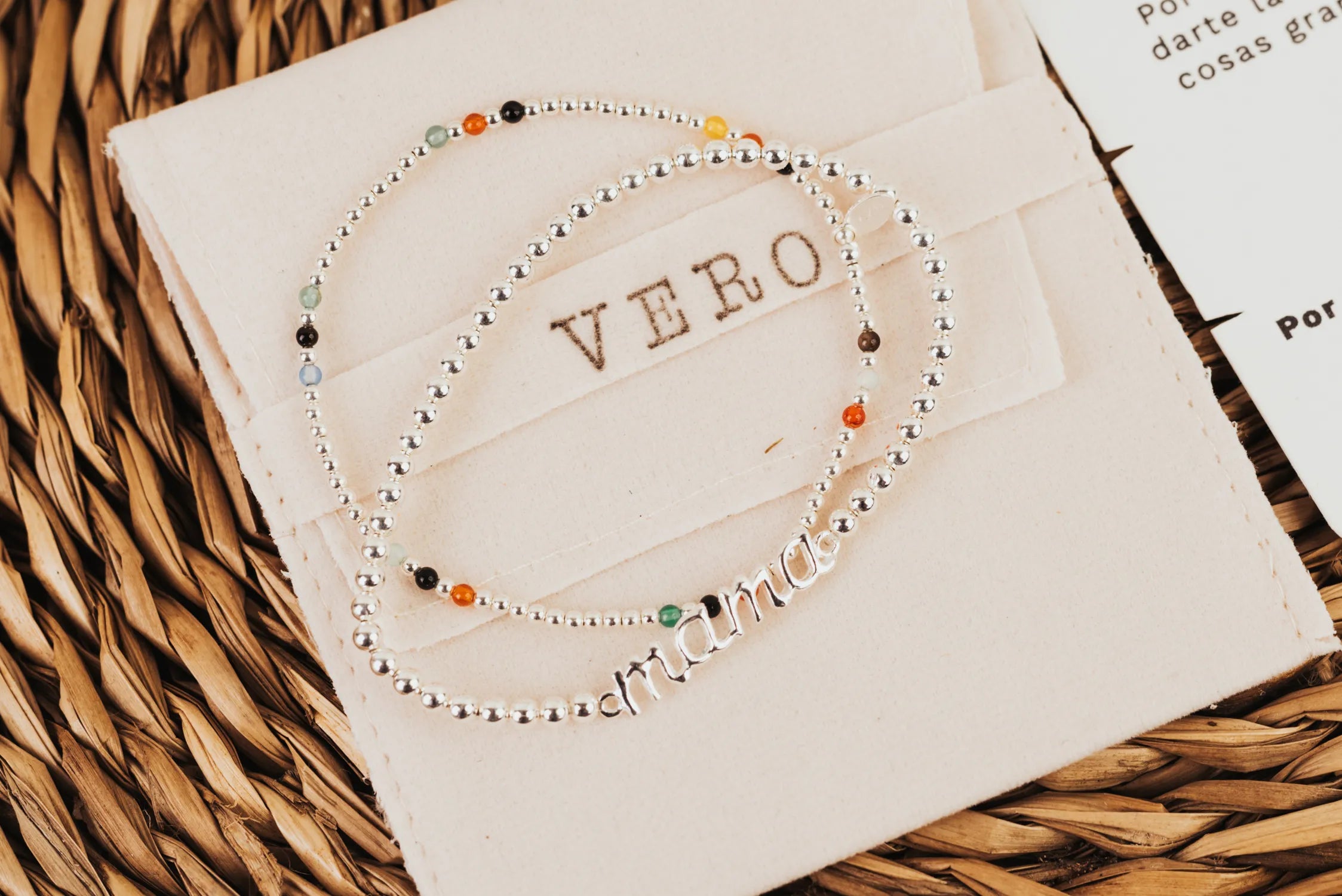 EDICIÓN LIMITADA PULSERA DE PLATA “SUPER MAMÁ”