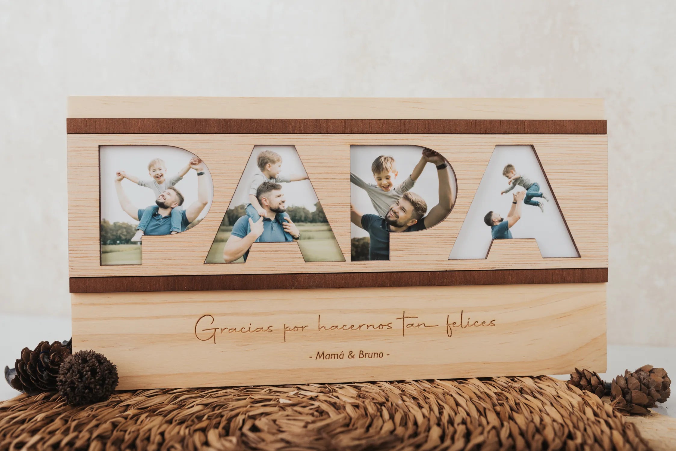 Marco Mensaje "Mejor Padre"