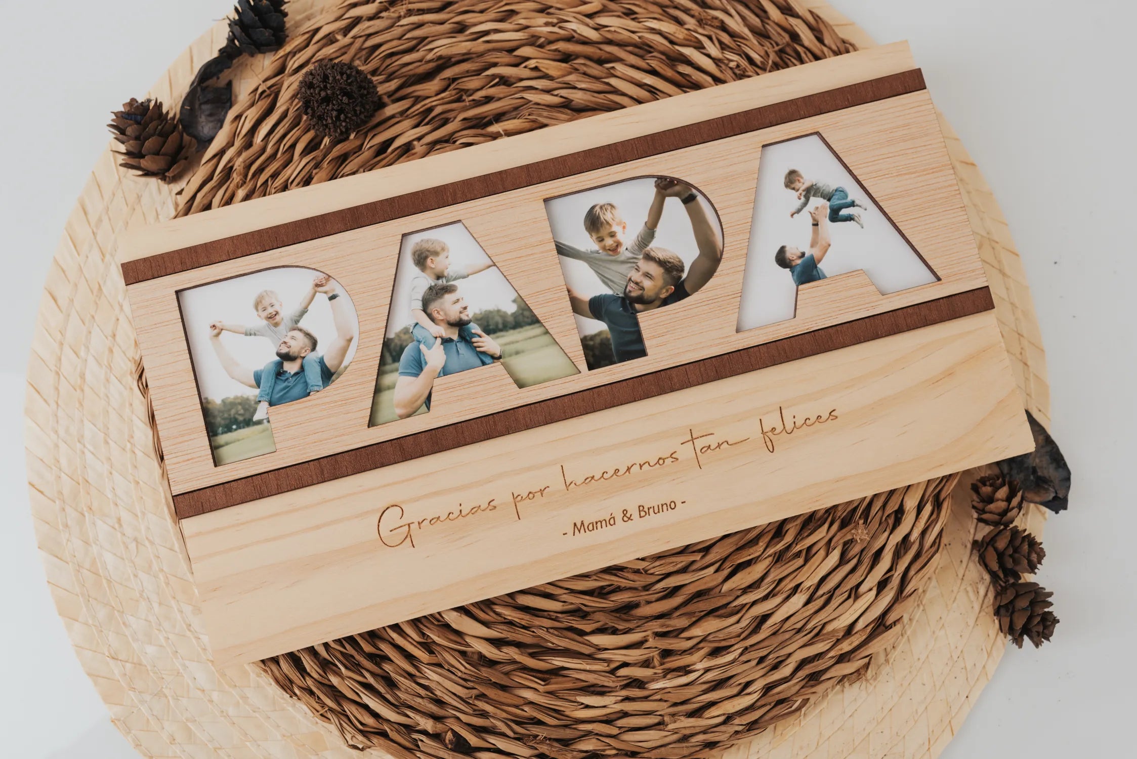 Marco Mensaje "Mejor Padre"