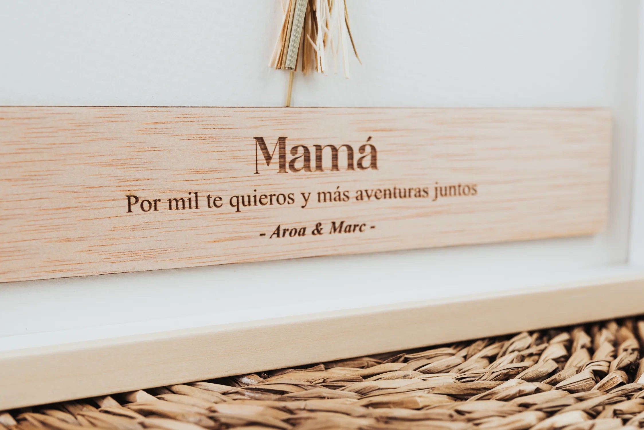 CUADRO FLOR “SUPER MAMÁ”