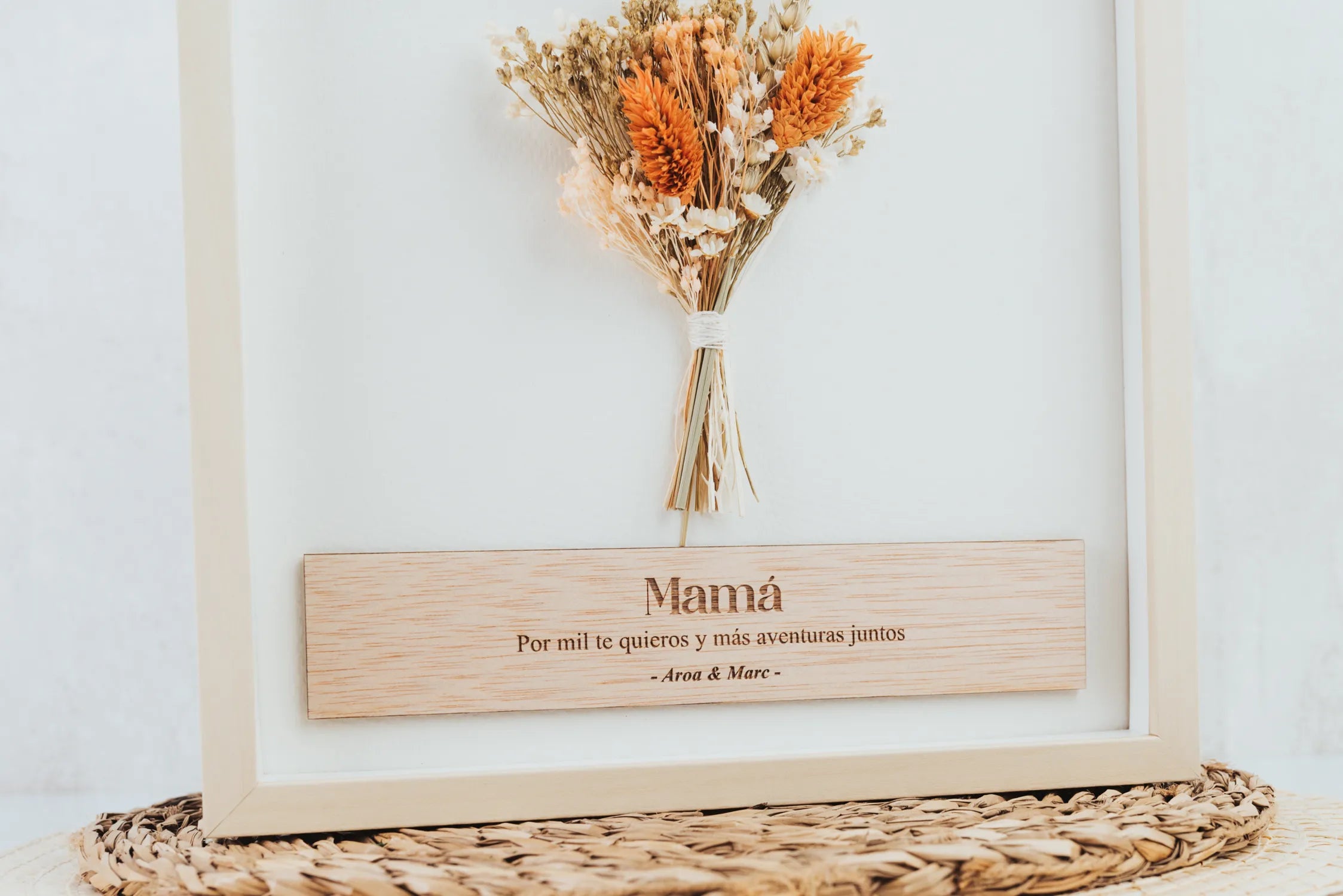 CUADRO FLOR “SUPER MAMÁ”