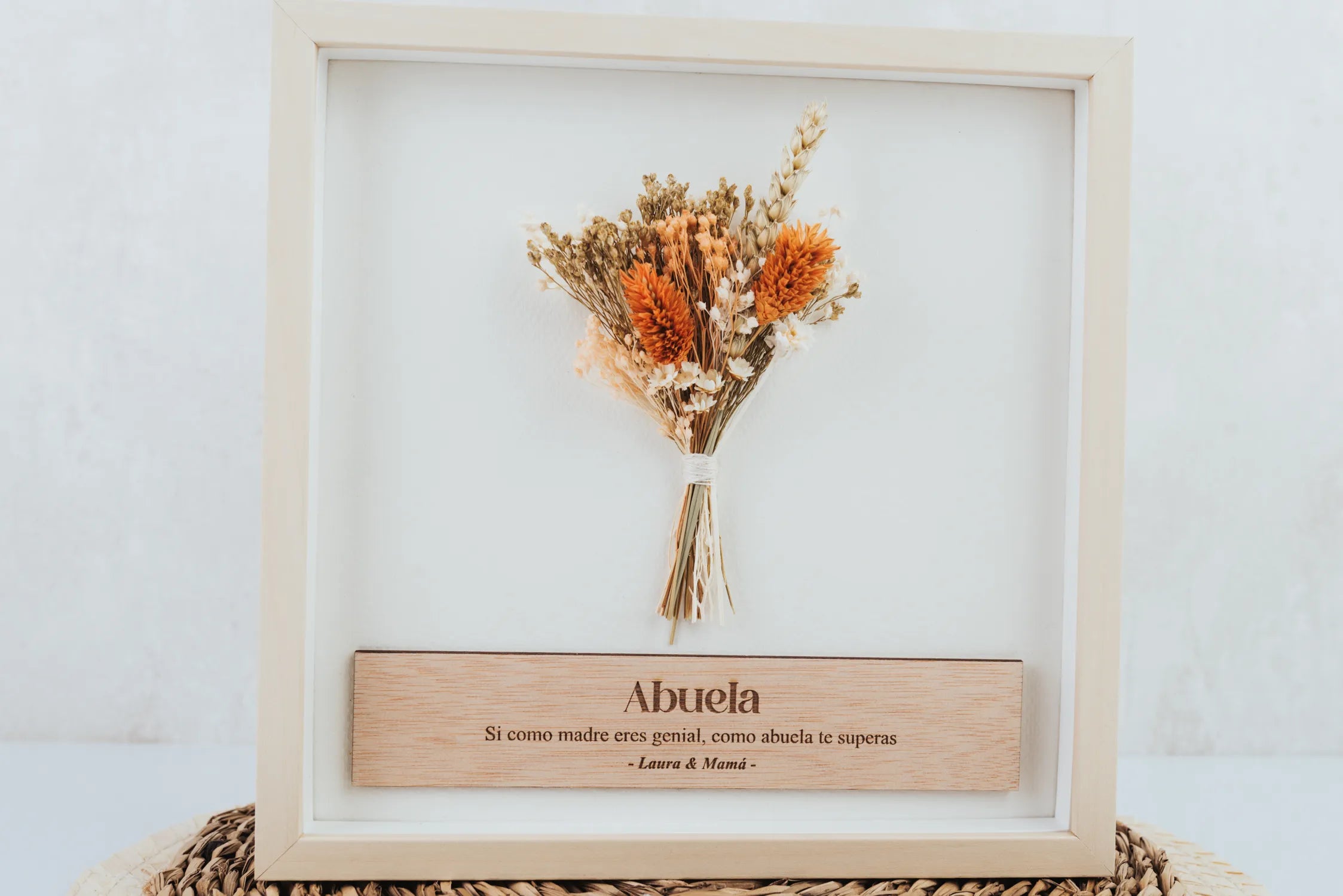 CUADRO FLOR “SUPER ABUELA”