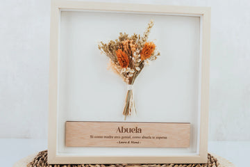 CUADRO FLOR “SUPER ABUELA”