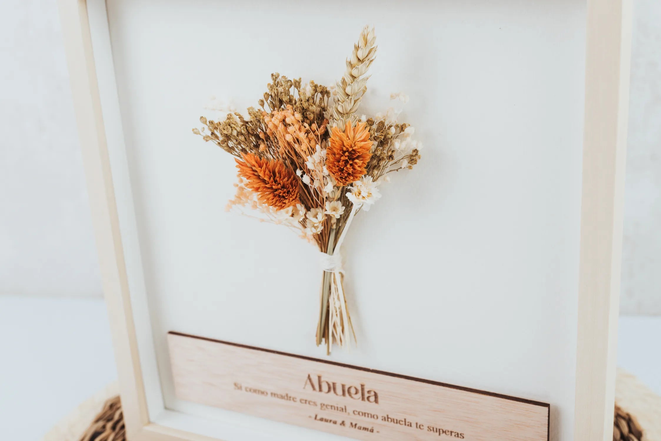 CUADRO FLOR “SUPER ABUELA”