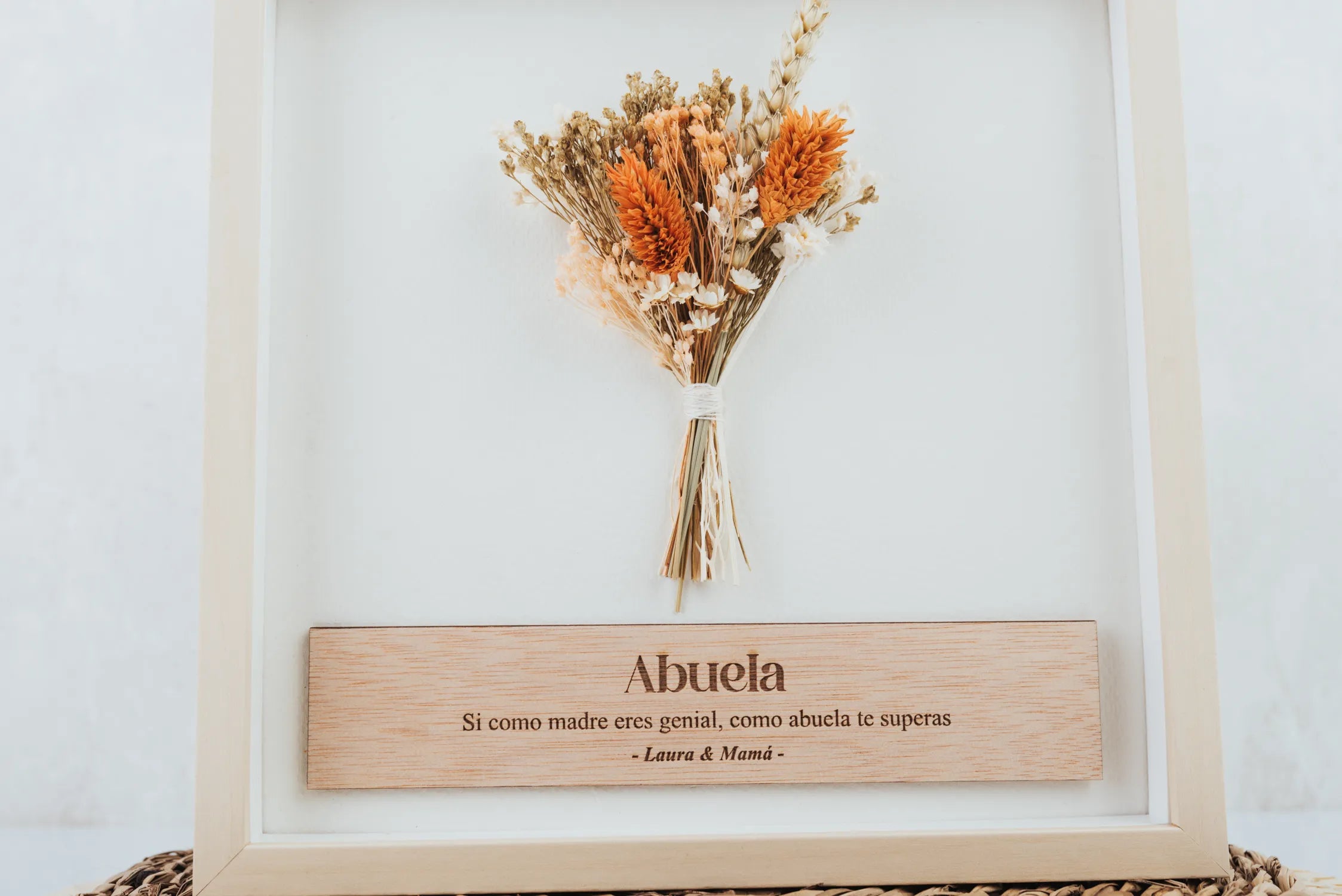 CUADRO FLOR “SUPER ABUELA”