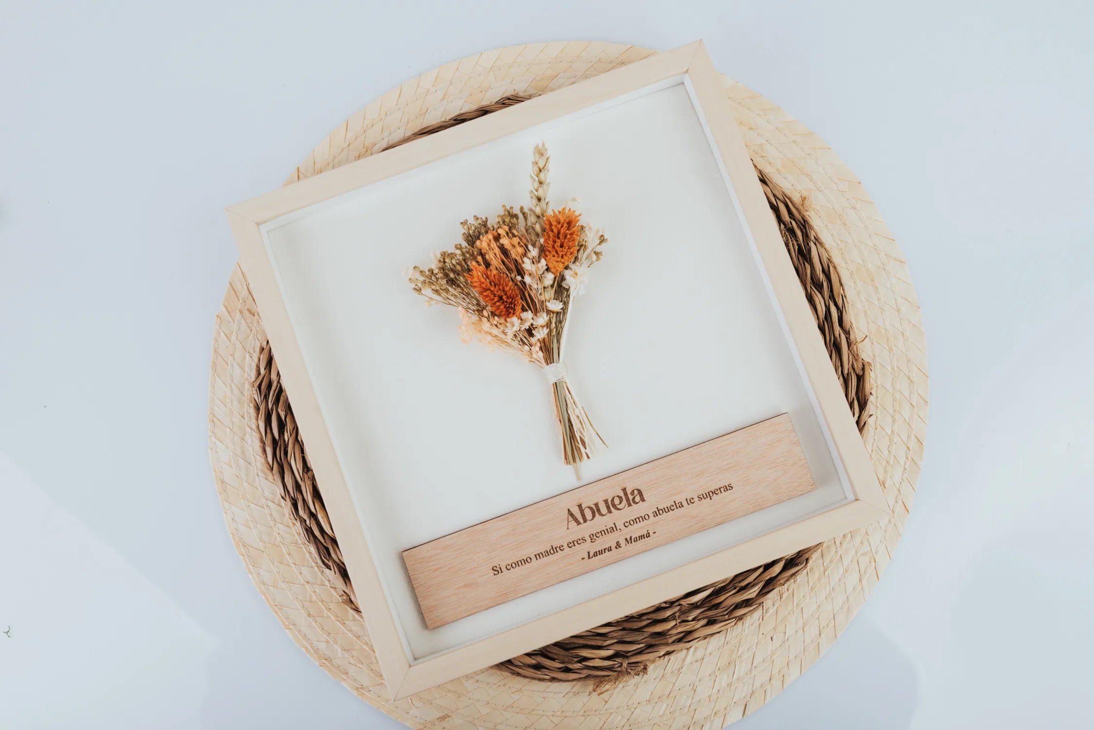 CUADRO FLOR “SUPER ABUELA”