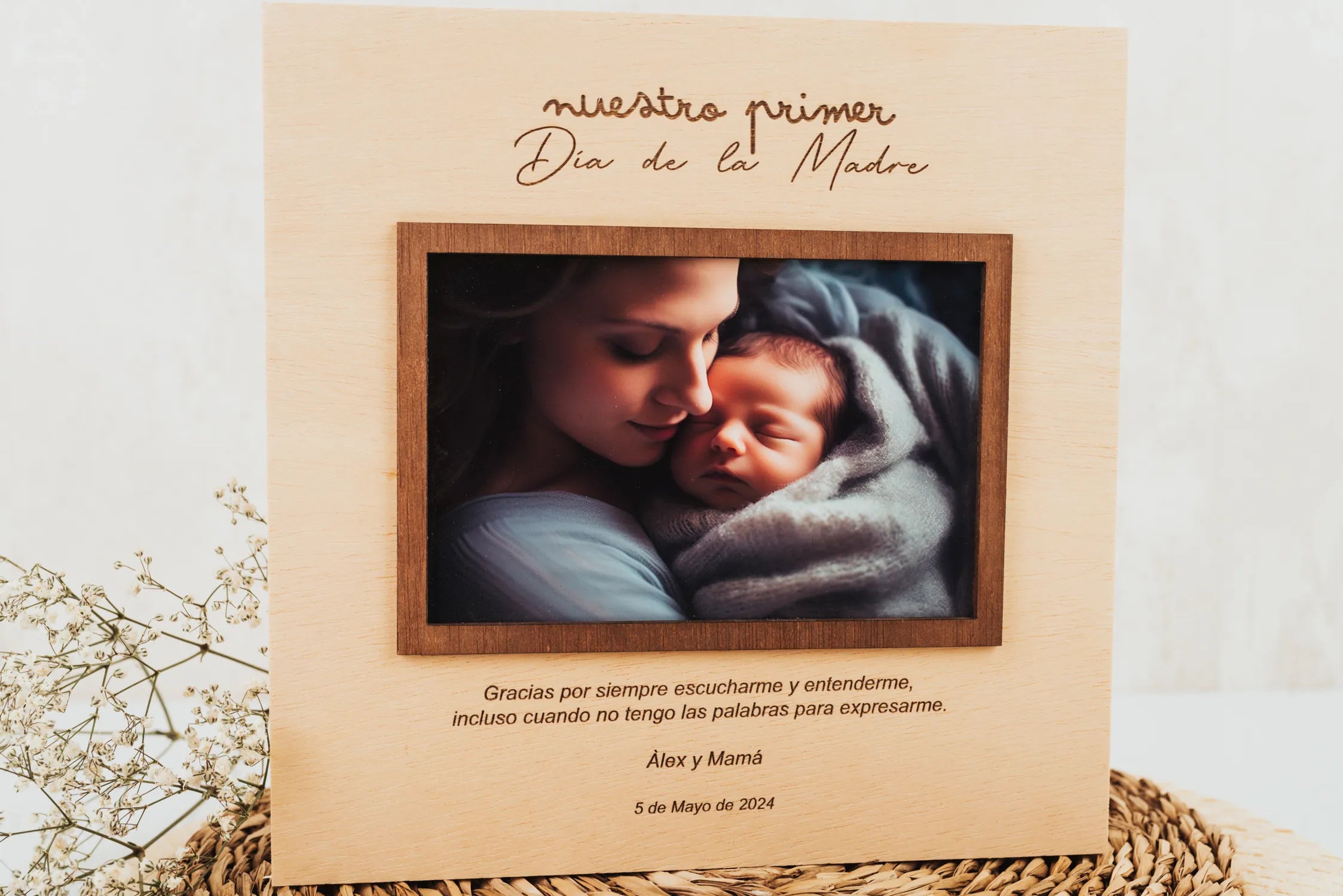 MARCO FOTOS “NUESTRO PRIMER DÍA MAMÁ”